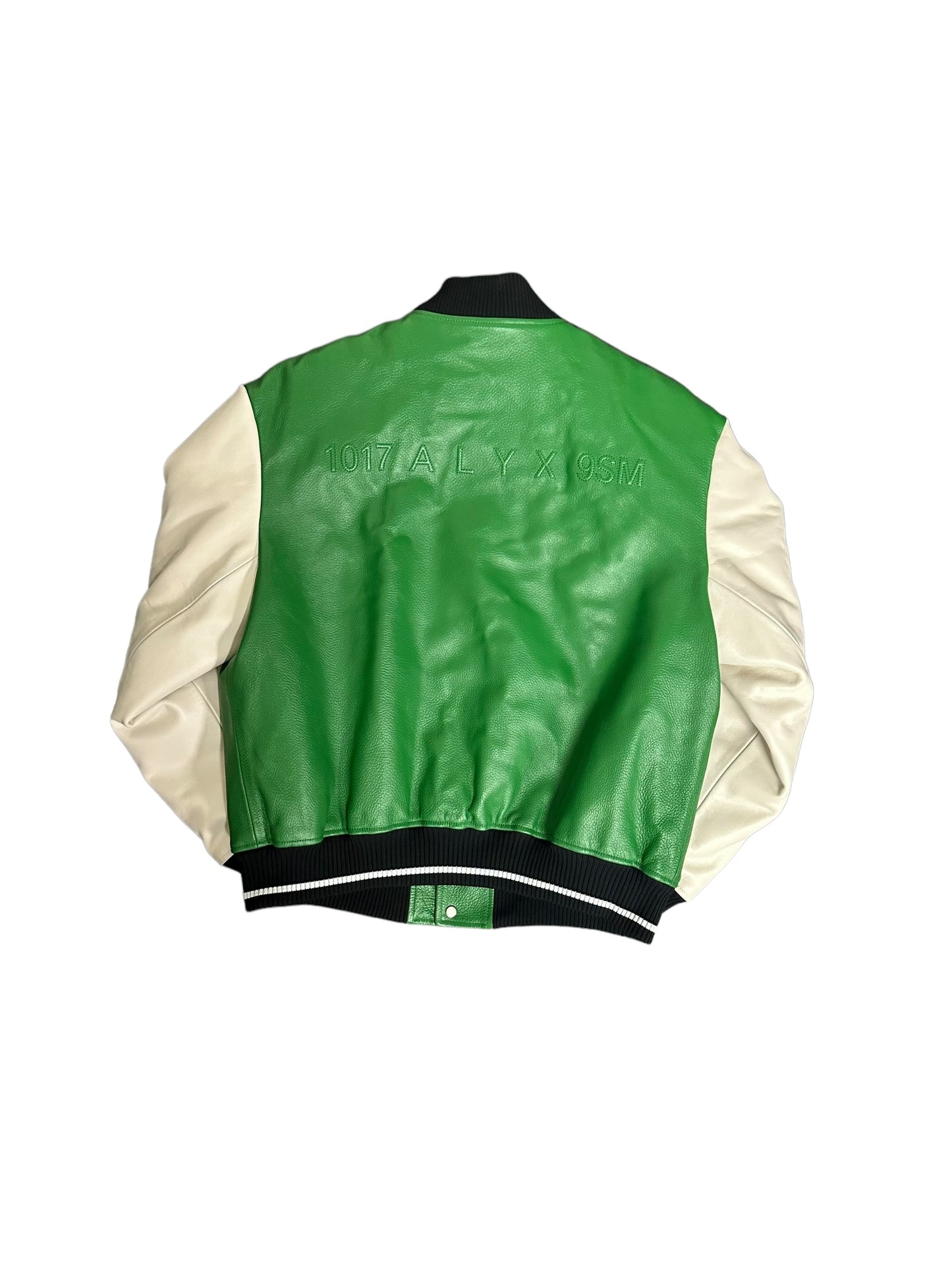 ALYX Green All Leather Varsity