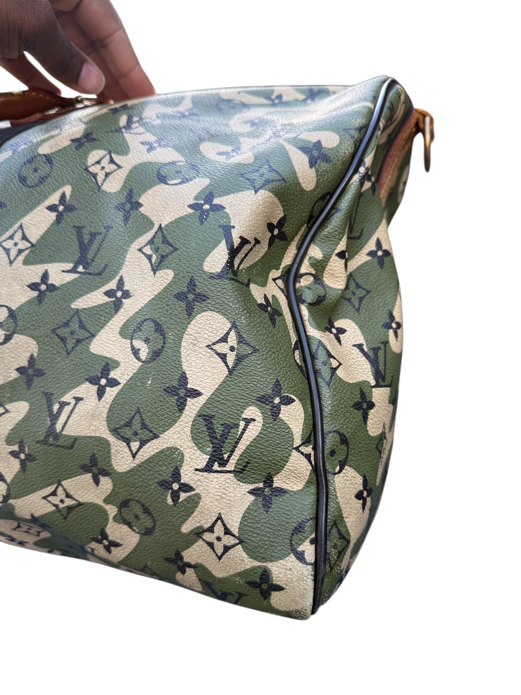 Louis Vuitton x Takashi Murakami Monogramouflage Keepall