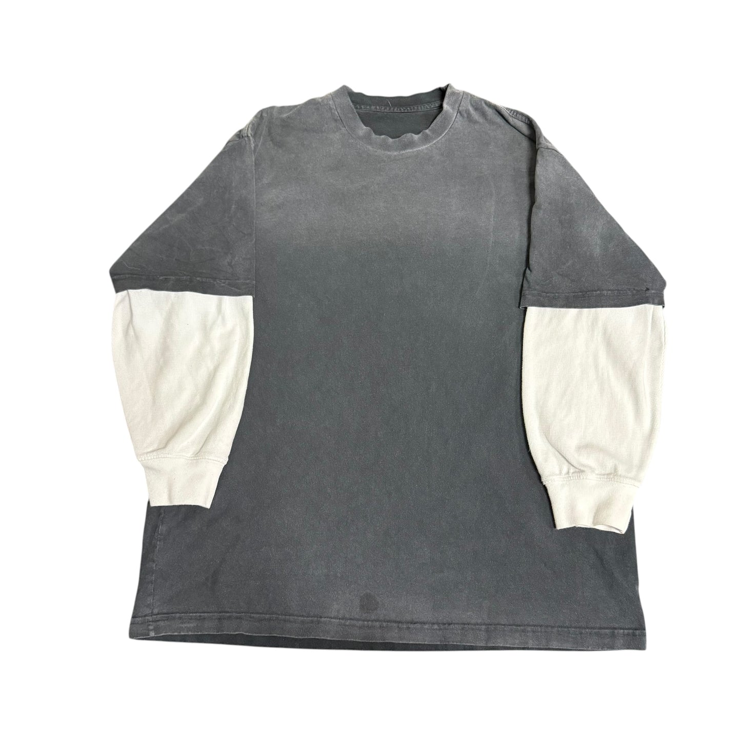 Double Layered Grey Washed Tee