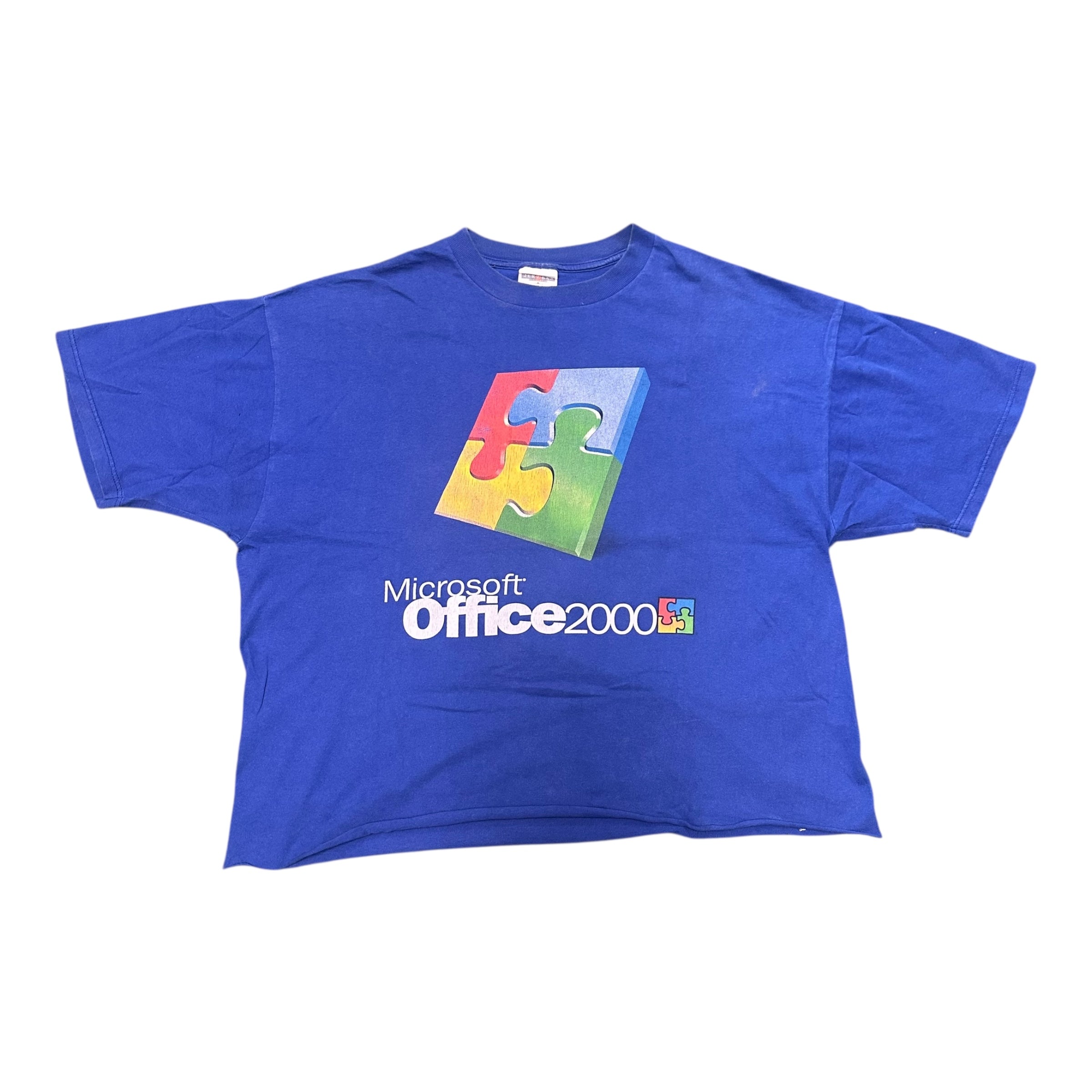 Vintage Microsoft Office Blue Tee