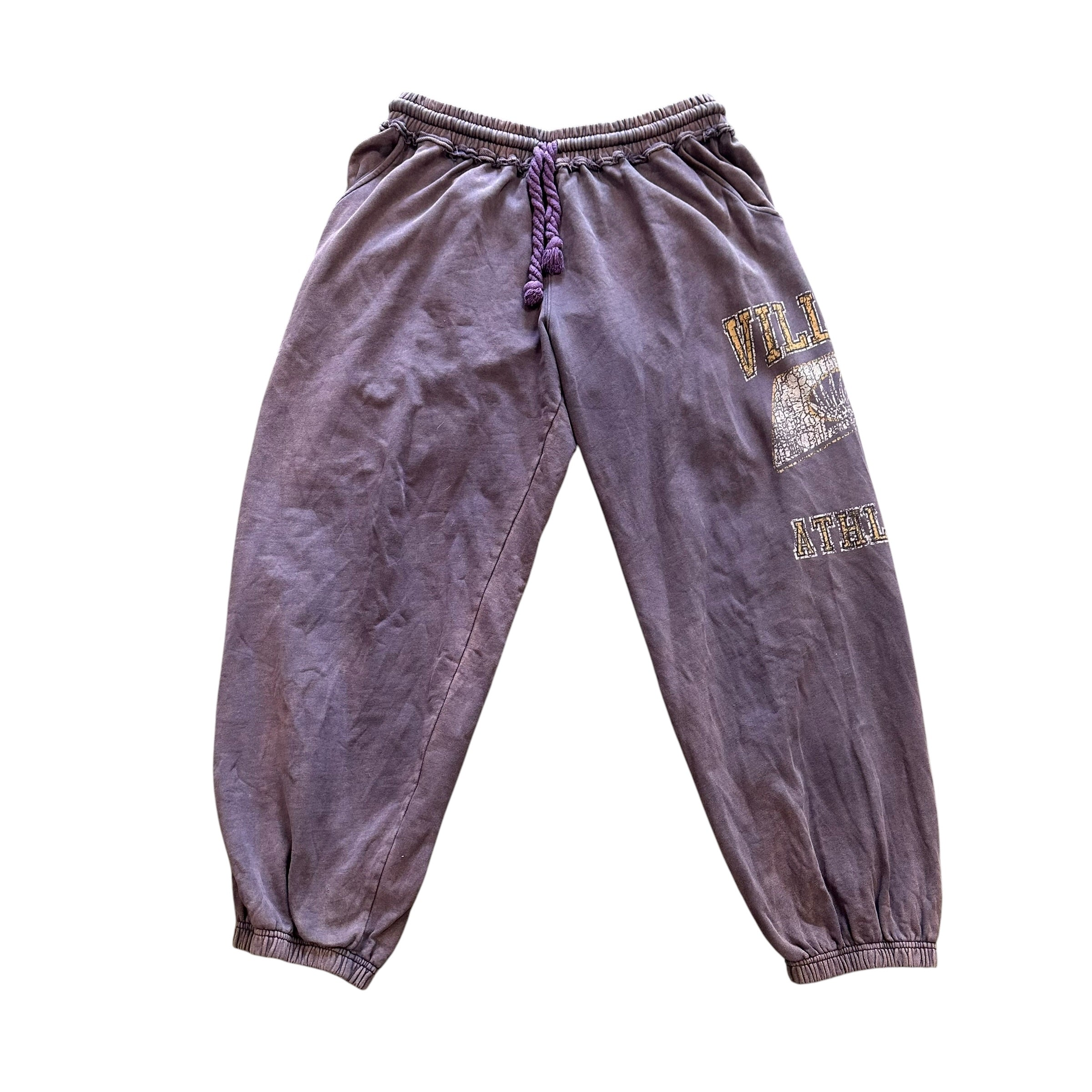 Vale Lives Villains Athletics Purple Sweatpants
