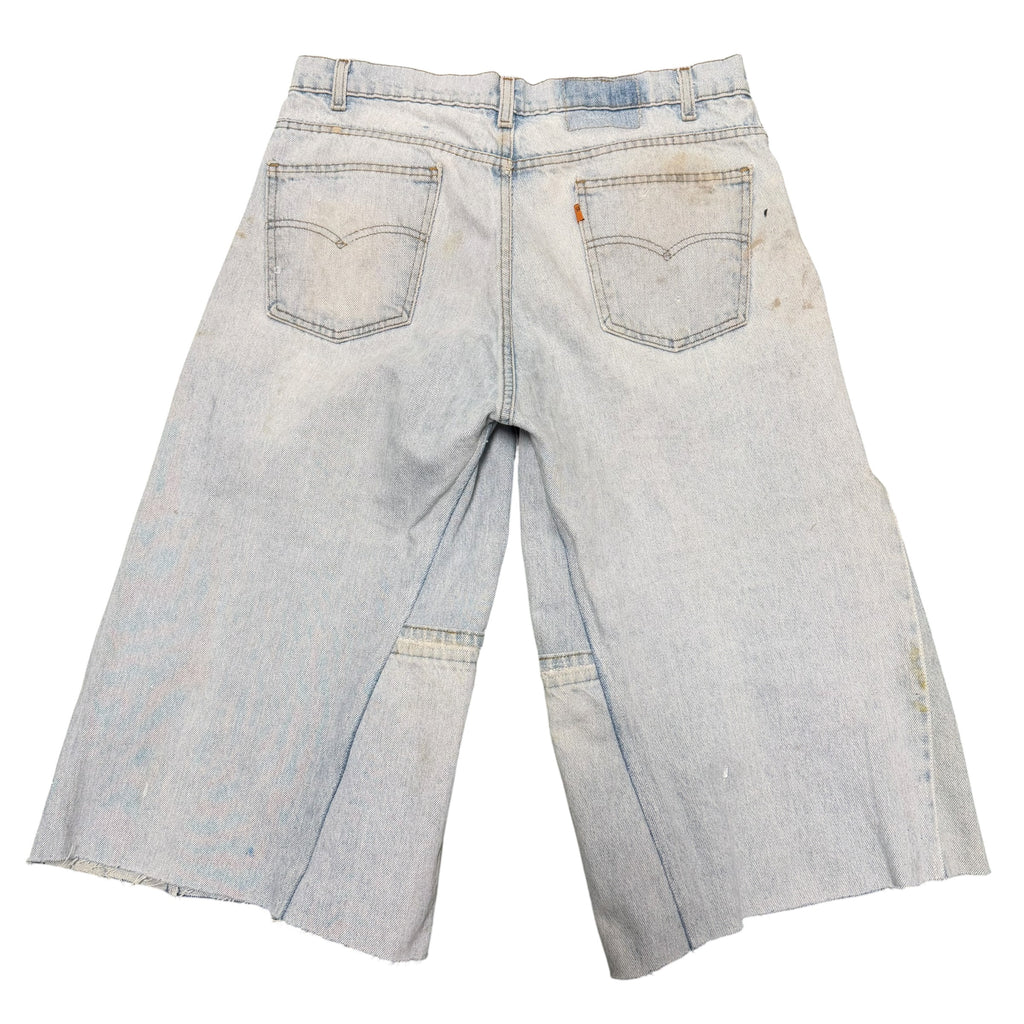 Goodtimes Flared Light Jean Shorts