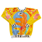 1987 Hand Painted Miles Maillee Crewneck