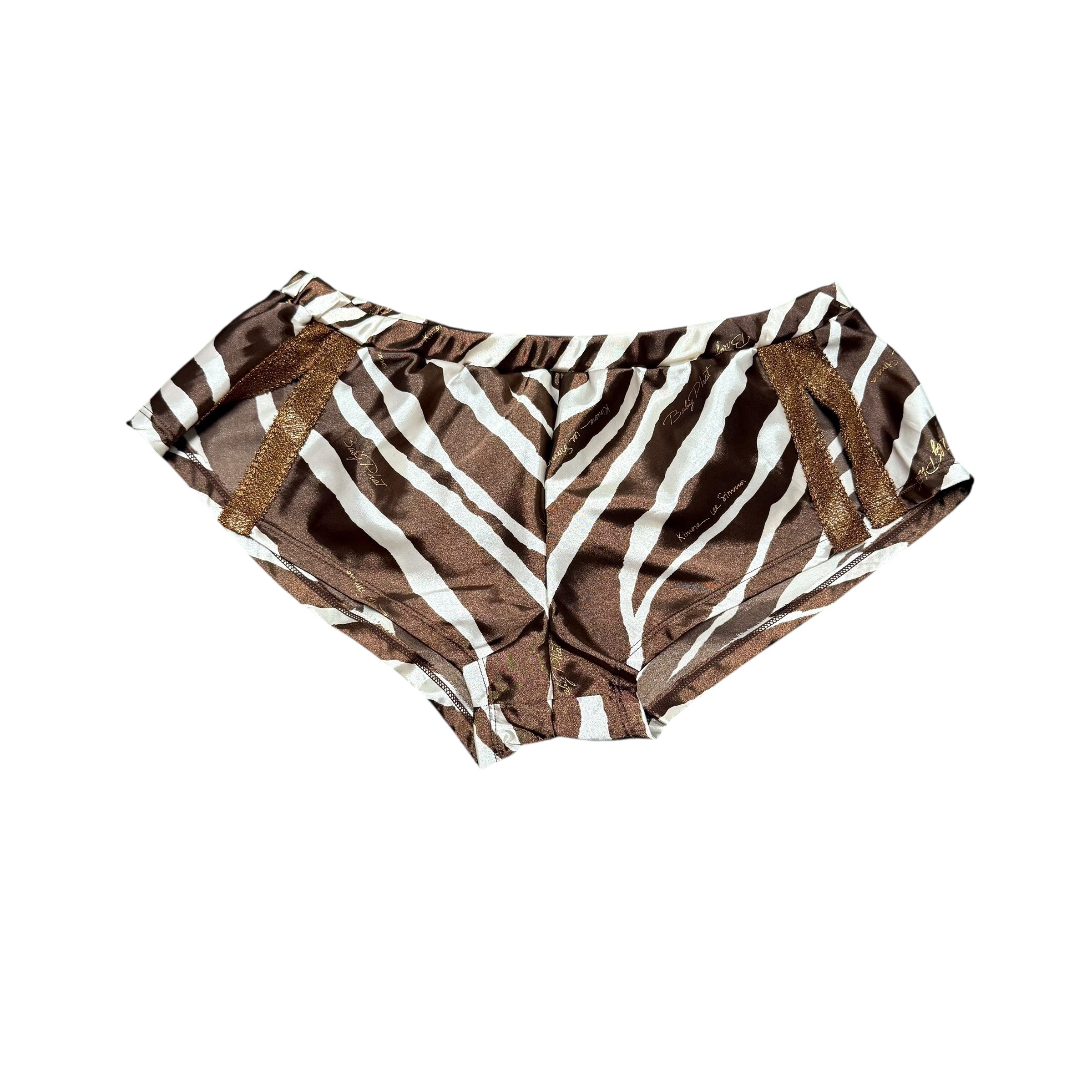 Baby Phat Zebra Set (Corset/Shorts)