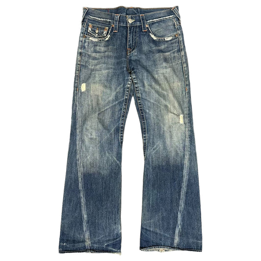 Vintage True Religion Blue Flare Jeans