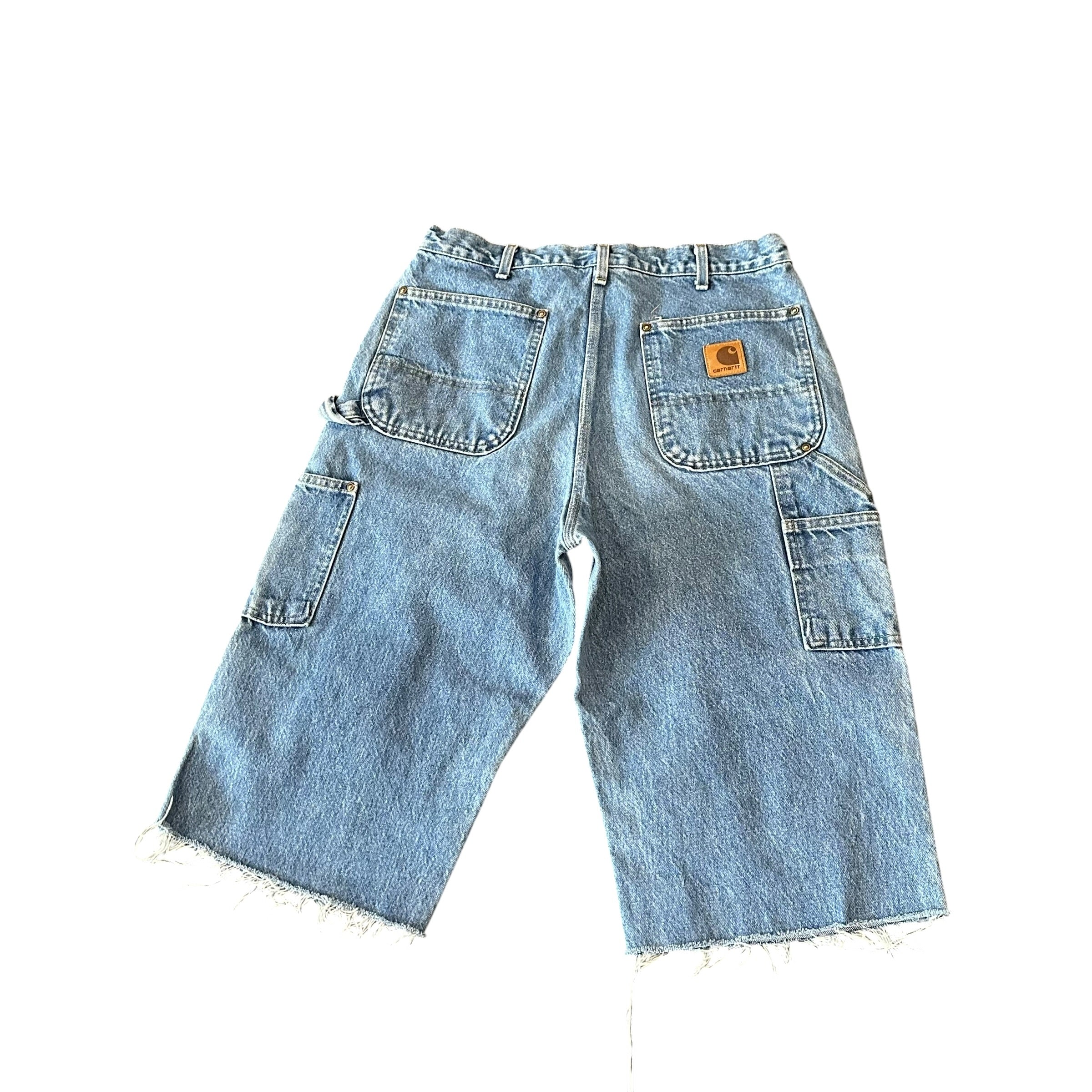 Denim Carhartt Double Knee Shorts(Size 34)