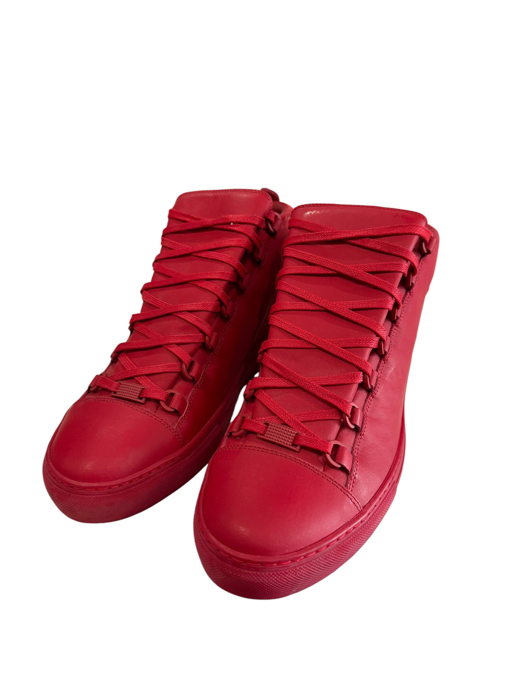 NEW Balenciaga Arena Sneakers Red (No Box)