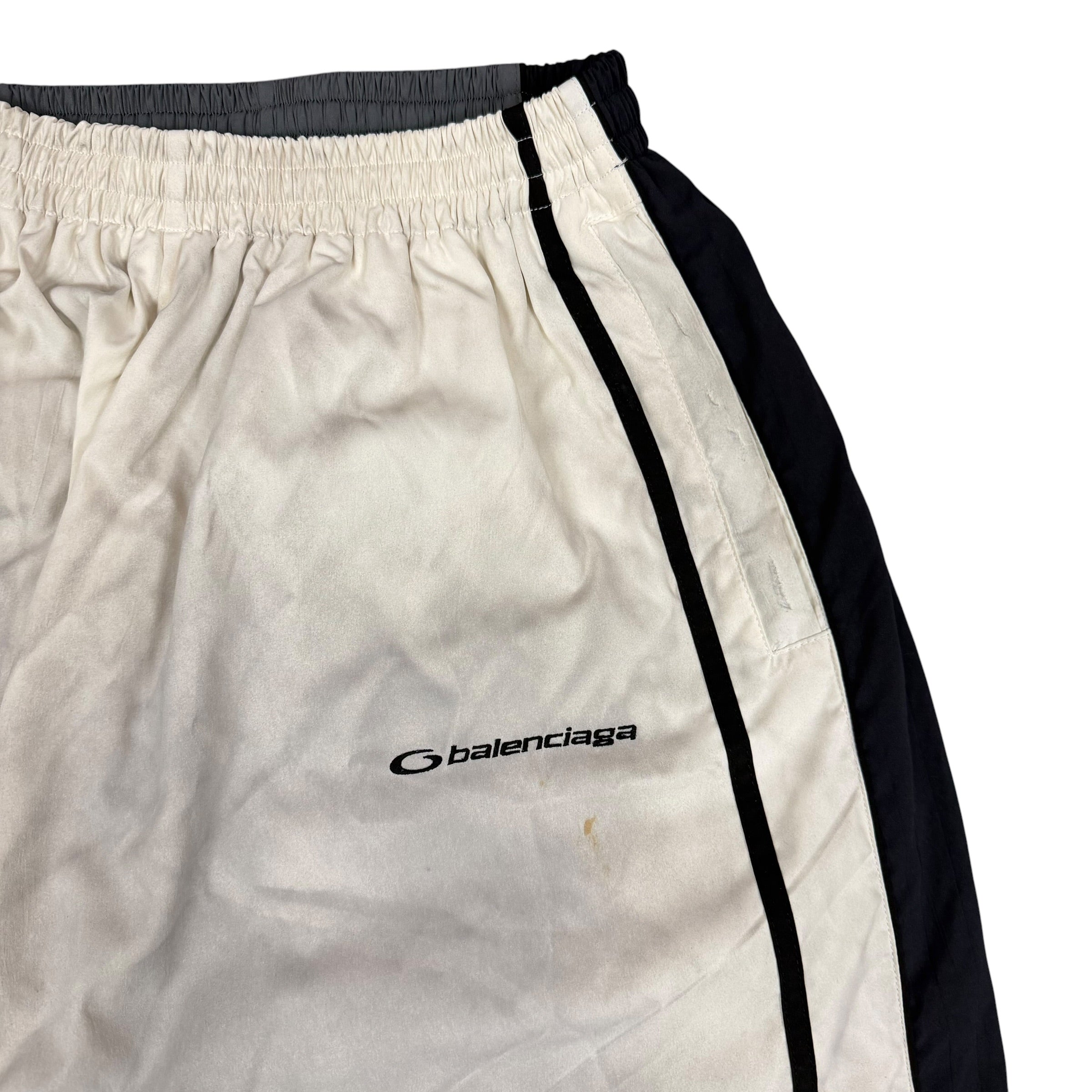 Balenciaga 50/50 Trackpants White