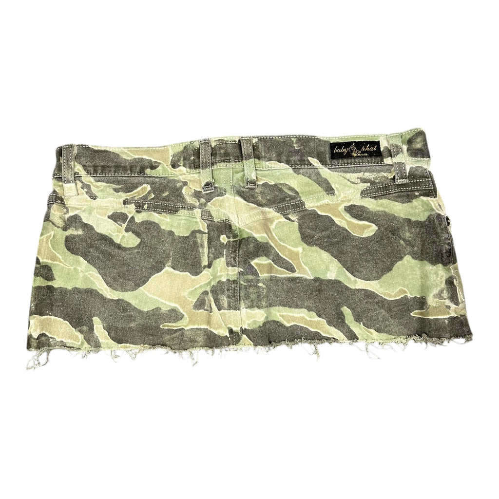 Babyphat Army Skirt