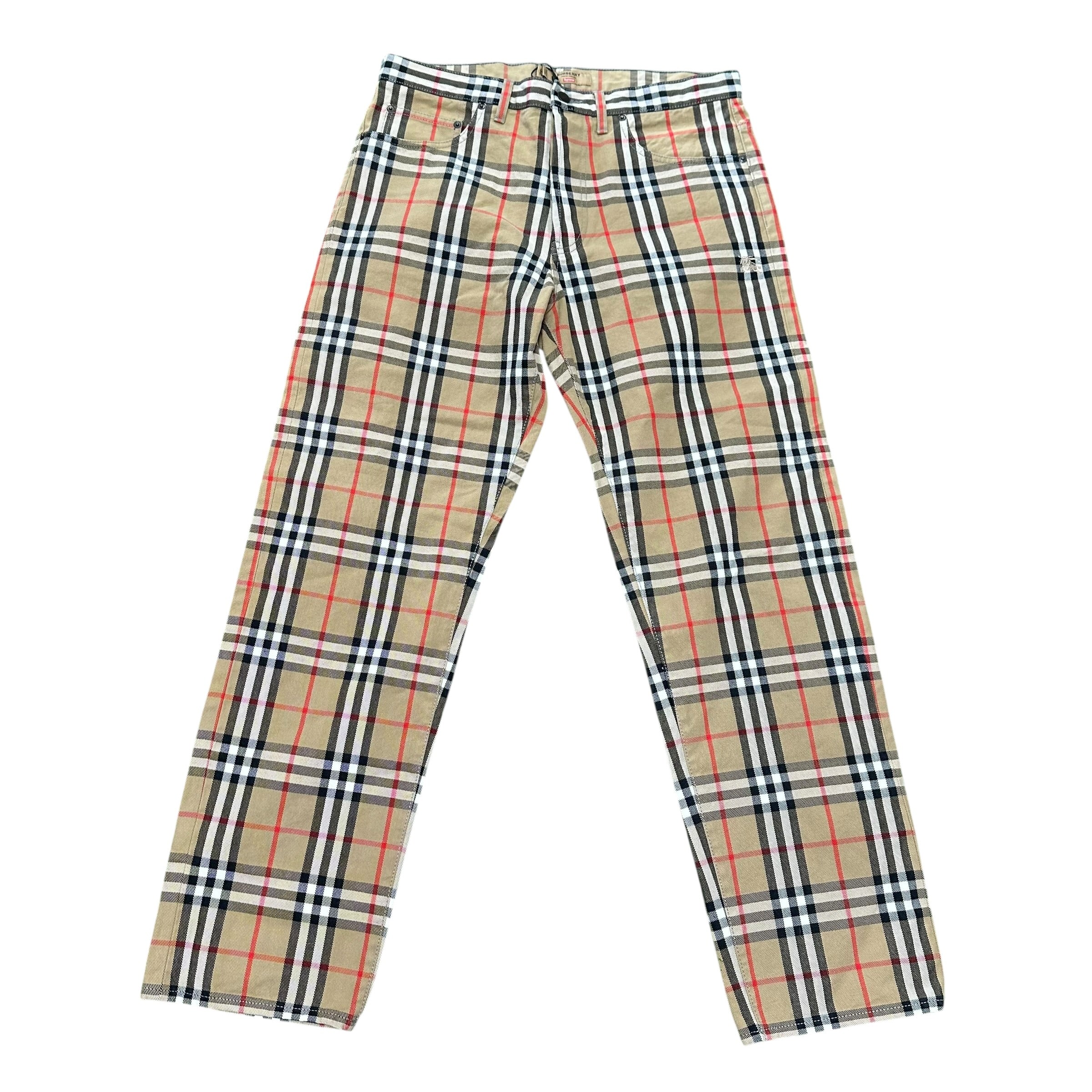 Supreme x Burberry Regular Jeans