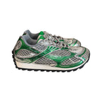 Bottega Veneta Orbit Sneakers Silver/Green(No Box)