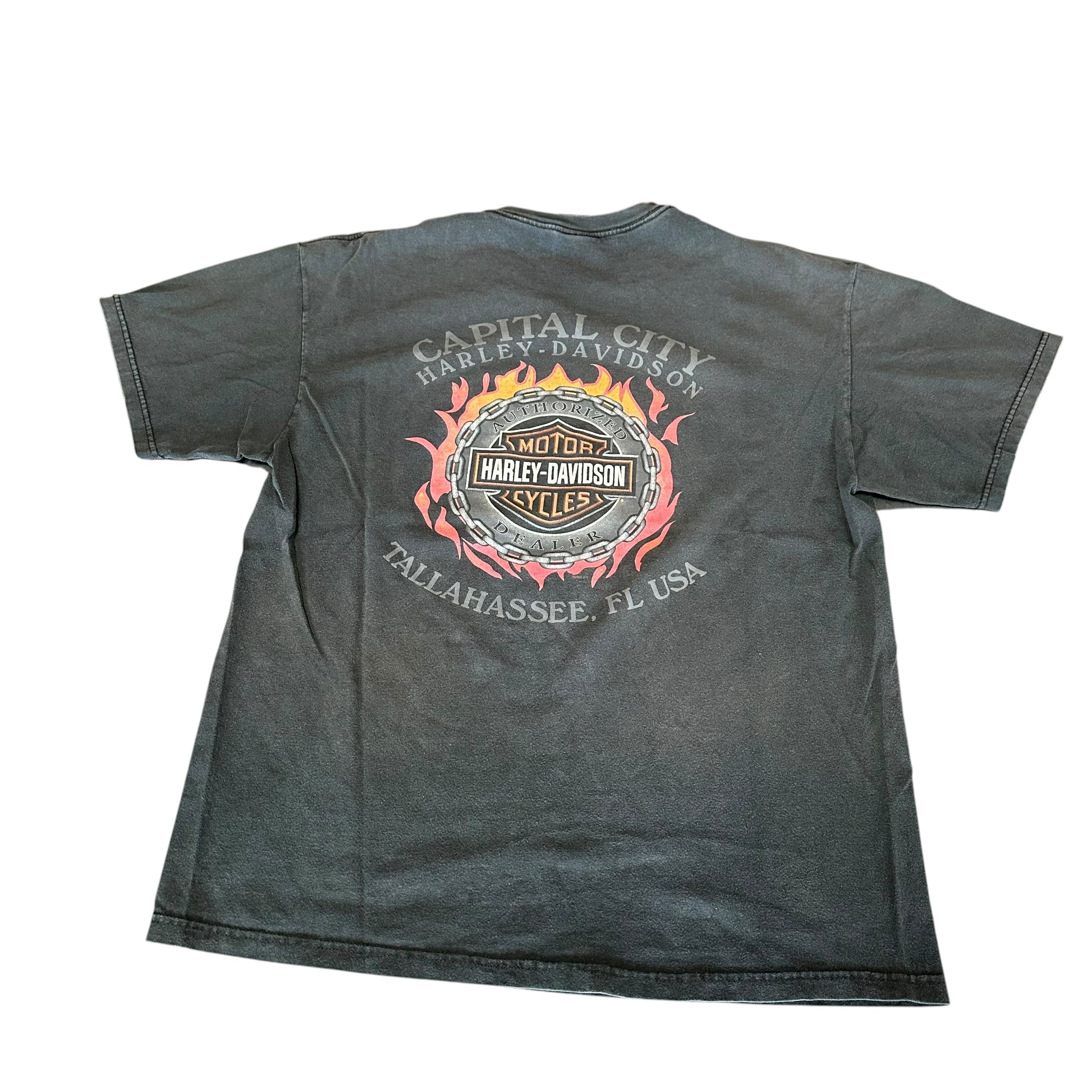 Vintage Black Harley Davidson Shirt