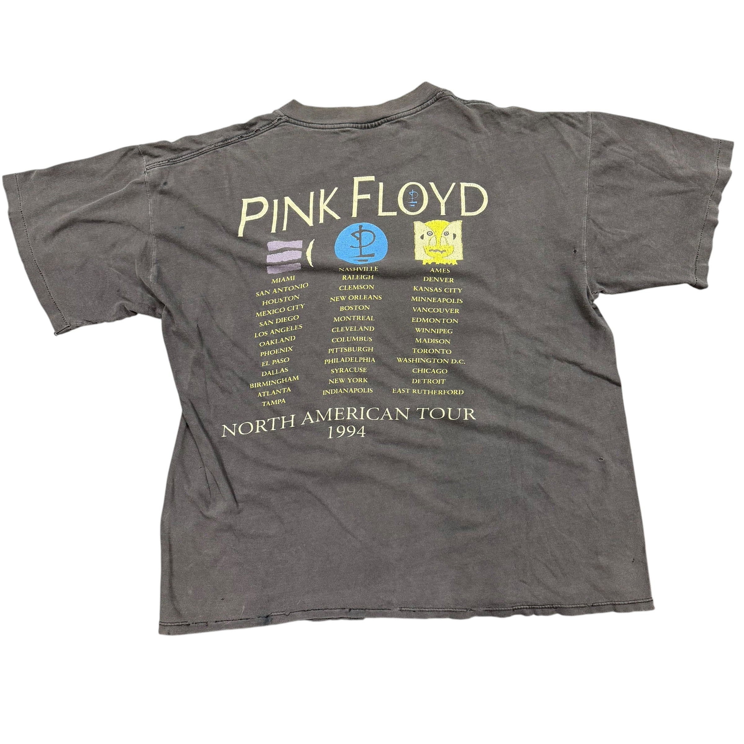 ‘90 Pink Floyd Division Bell North American Tour Tee