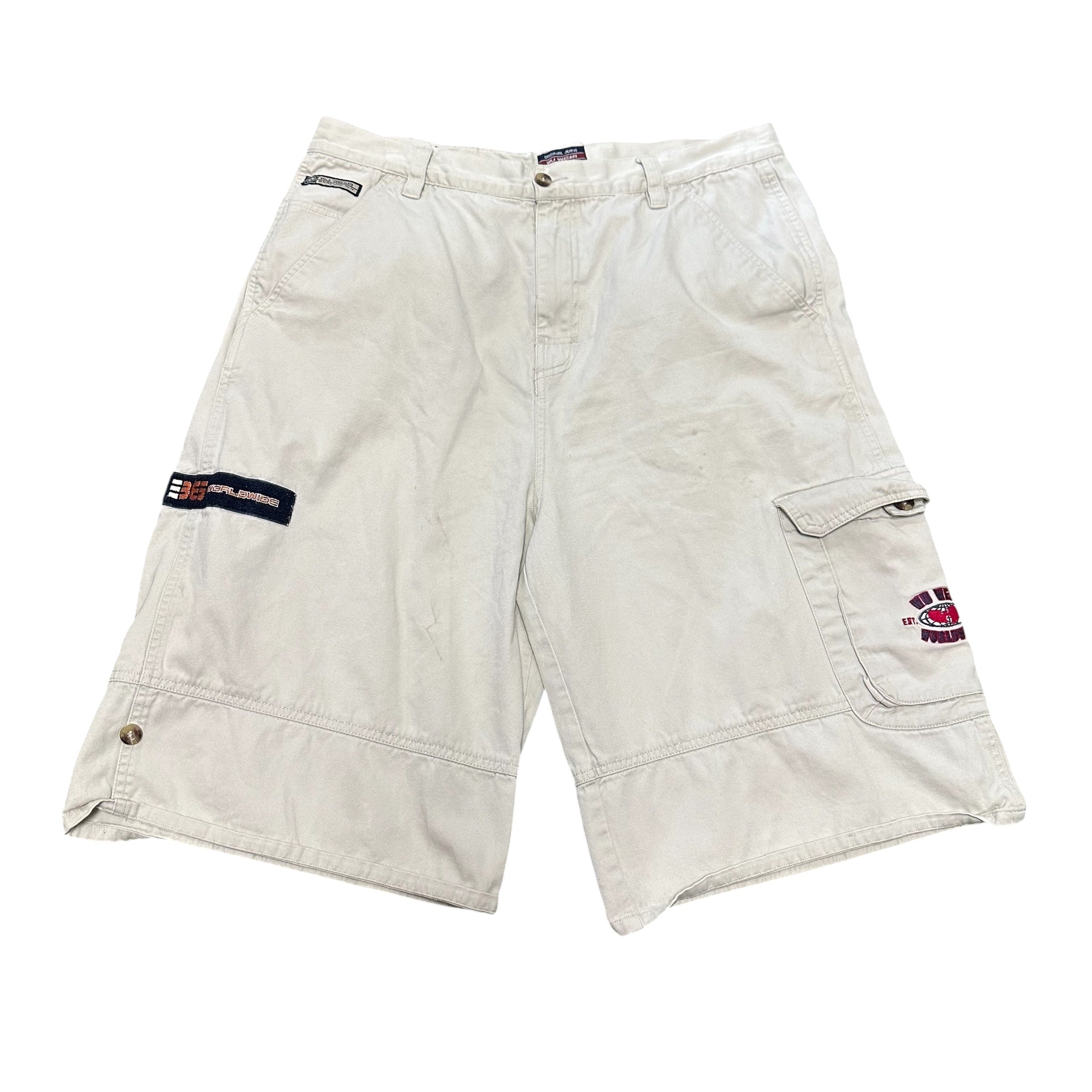 Wu Wear Khaki Cargo Shorts