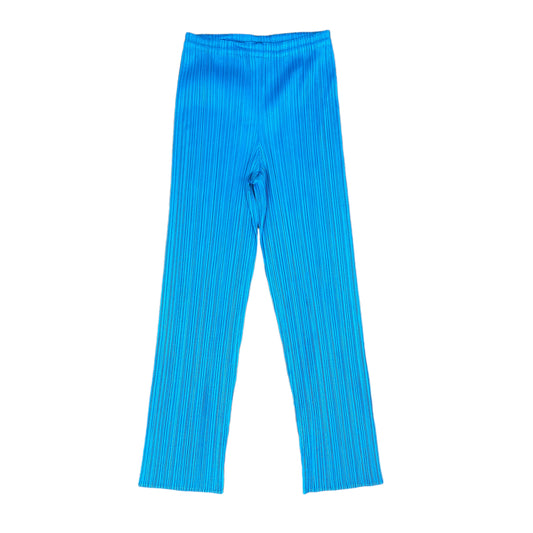 Issey Miyake Blue Pleats Please Pant