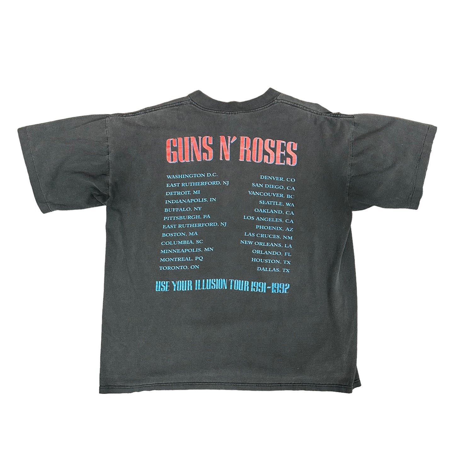 92 Guns N Roses Tour Tee