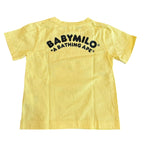 Kids Bape Baby Milo Yellow Tee