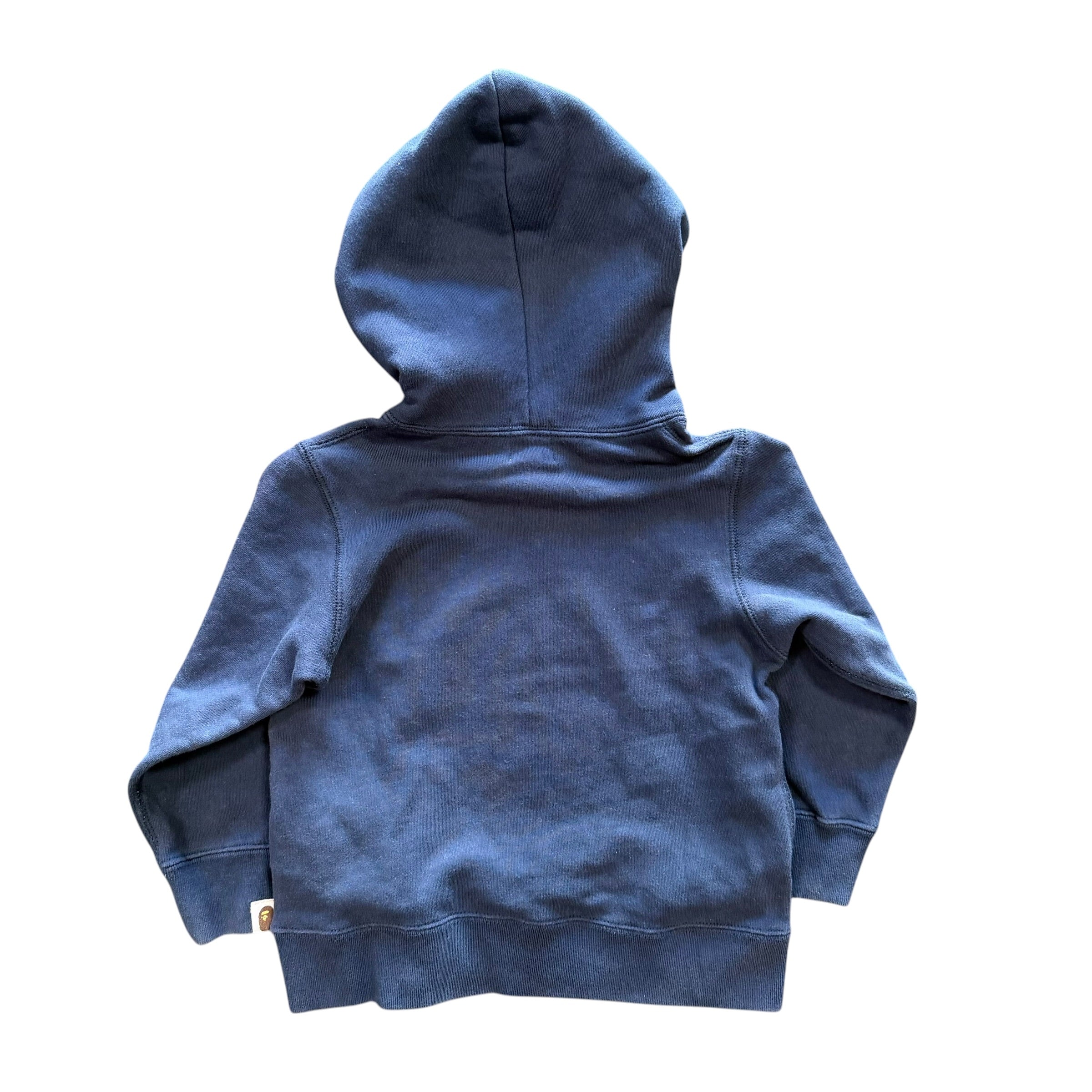 Kids Bape Baby Milo Navy Hoodie