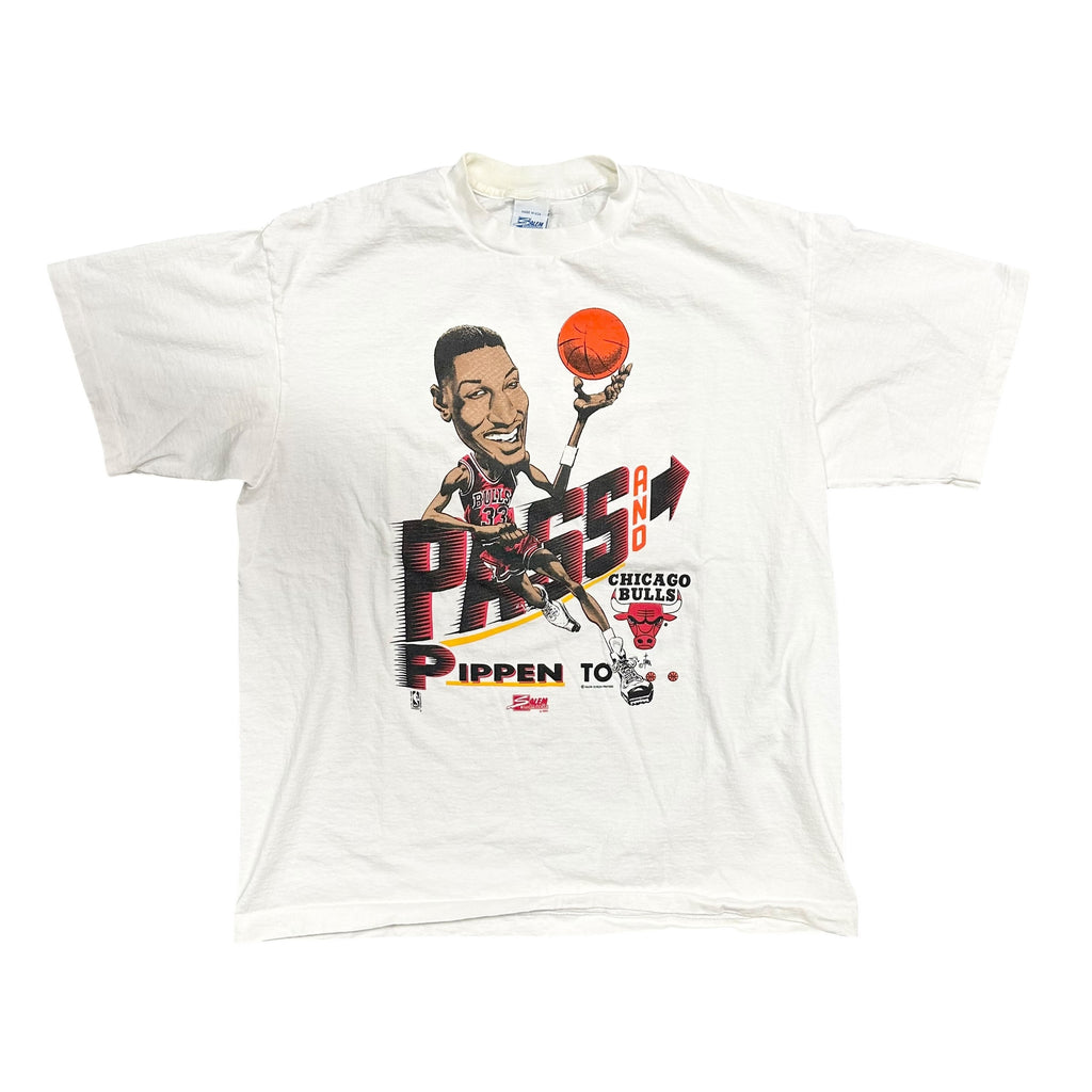 Vintage Pippen and Jordan “Pass And Smash” Tee