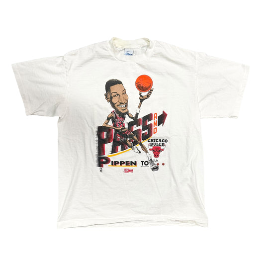 Vintage Pippen and Jordan “Pass And Smash”bTee