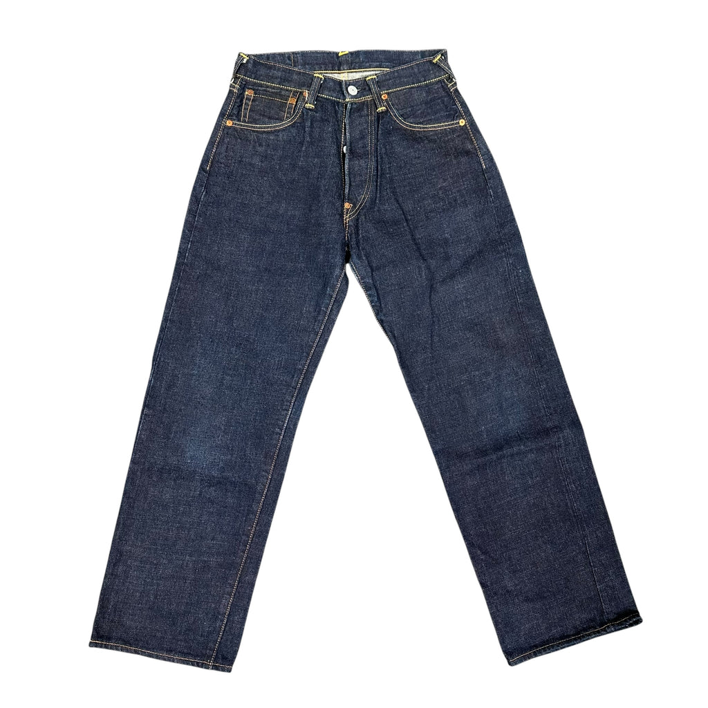 Evisu “No.2” Dark Blue/Orange Jeans (29x29