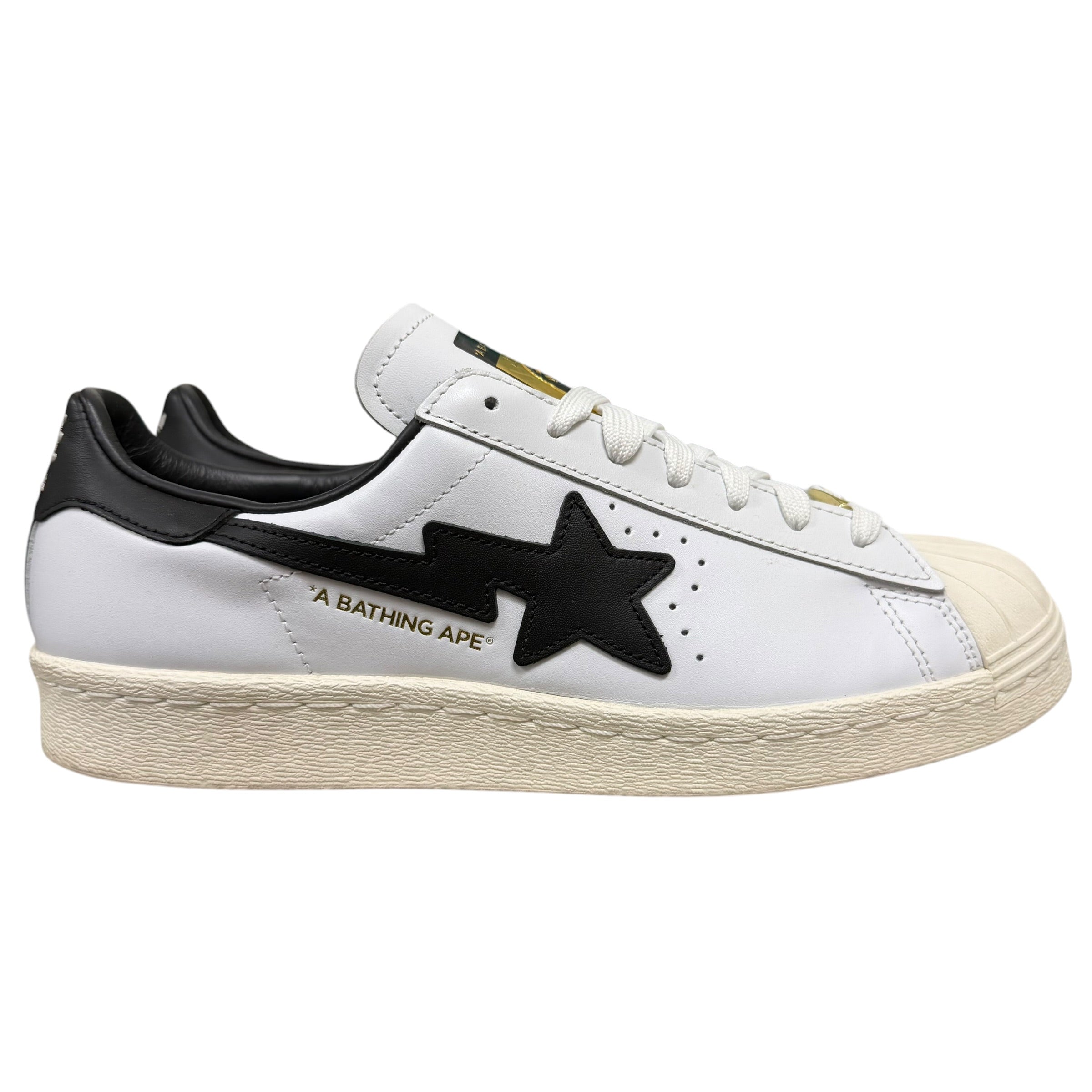 Bape x Adidas Superstar White/Black