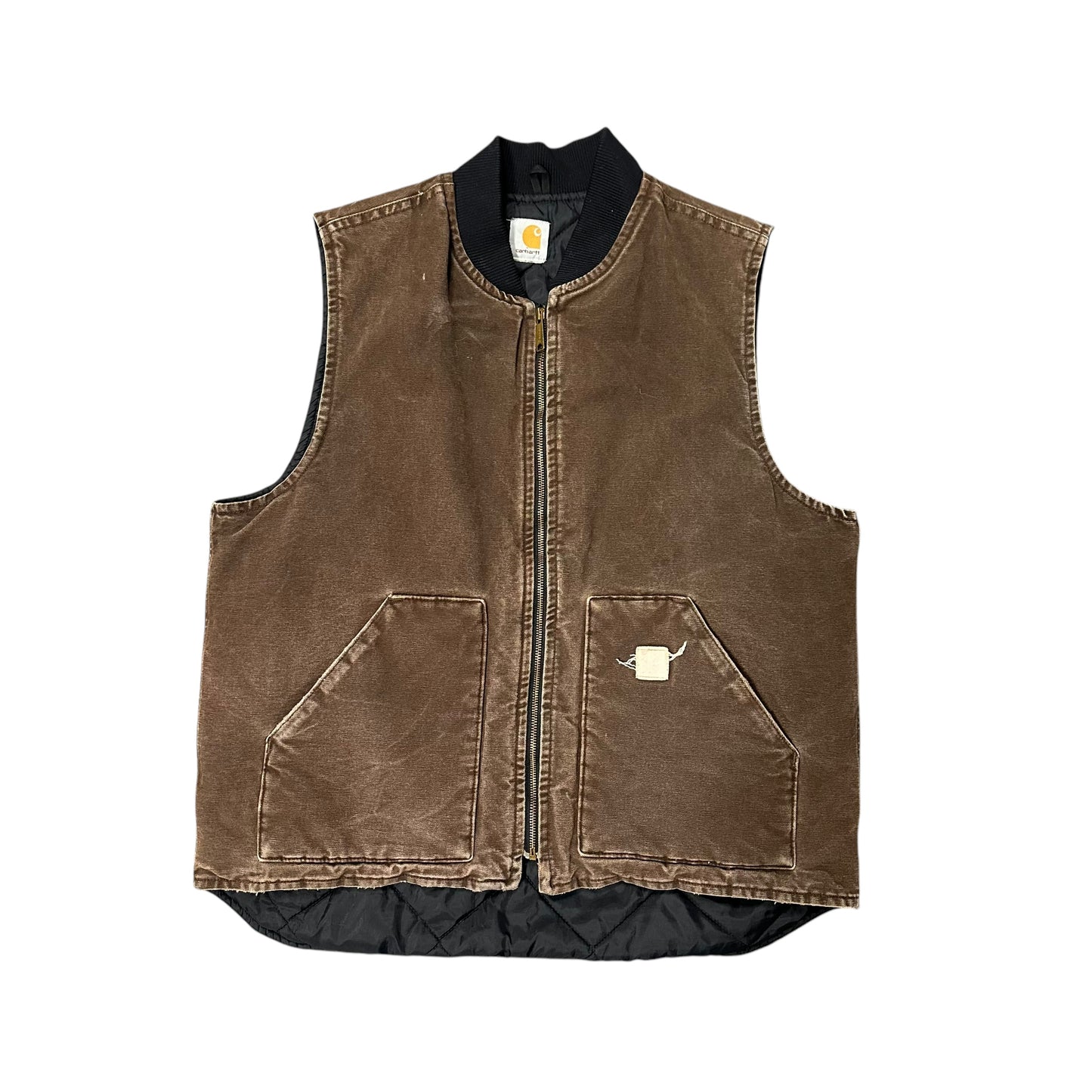 Vintage Carhartt Dark Brown Vest