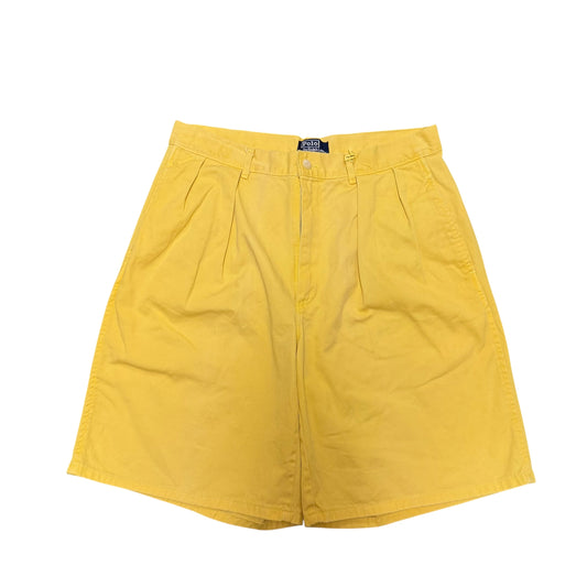 Polo Chino Yellow Shorts