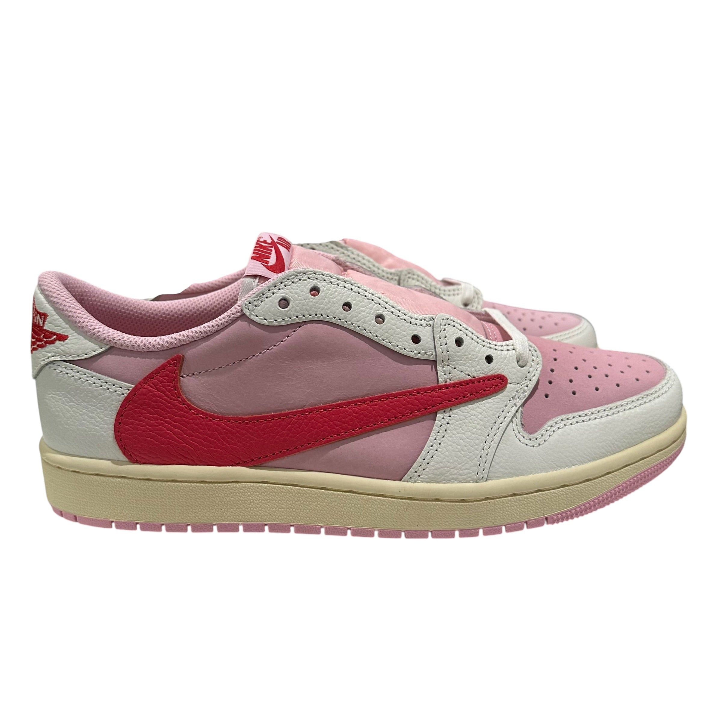 (Unreleased) Brand New Travis Scott x AJ1 Low “Tropical Pink”(Box Included)