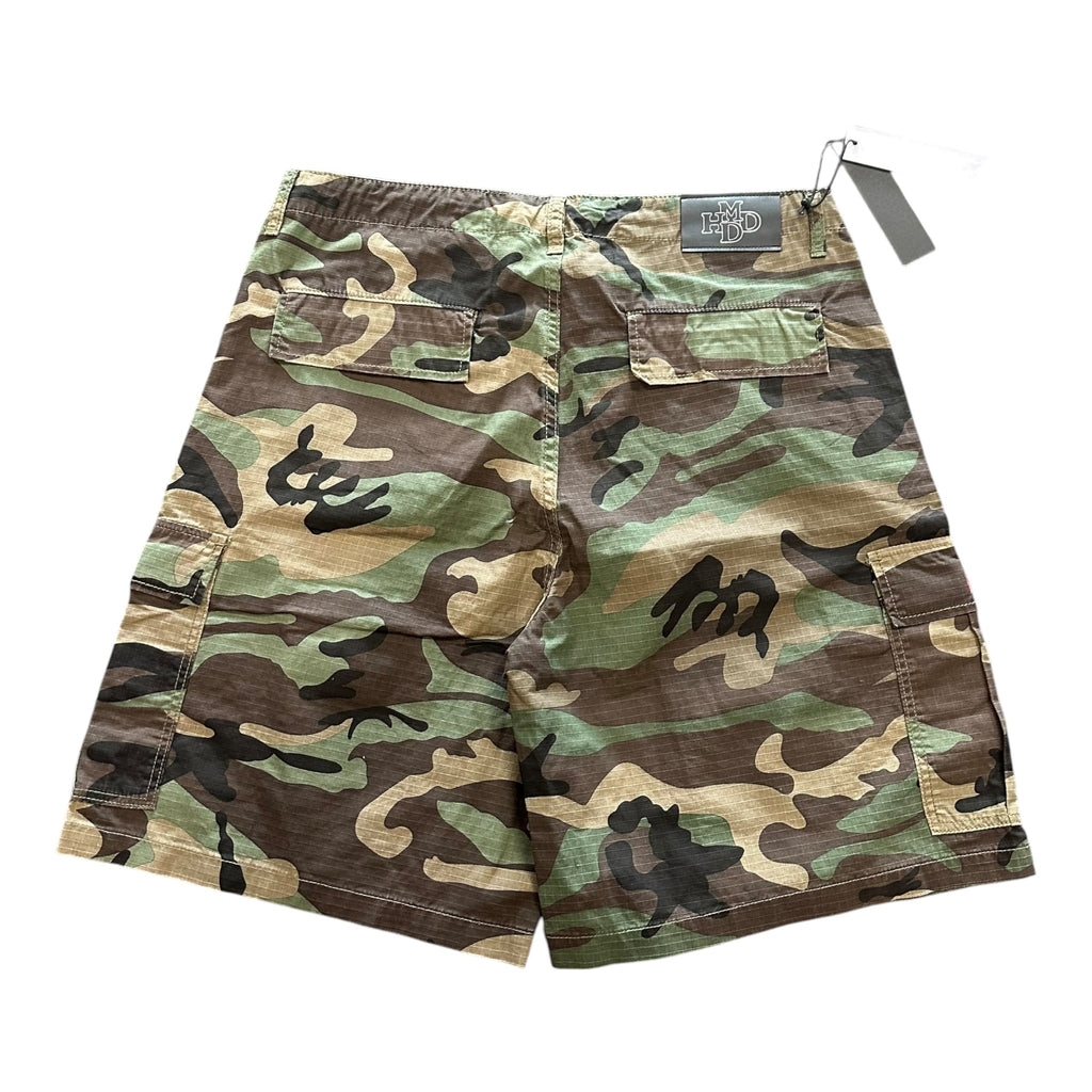 HMDD Rainbow Logo Camo Shorts