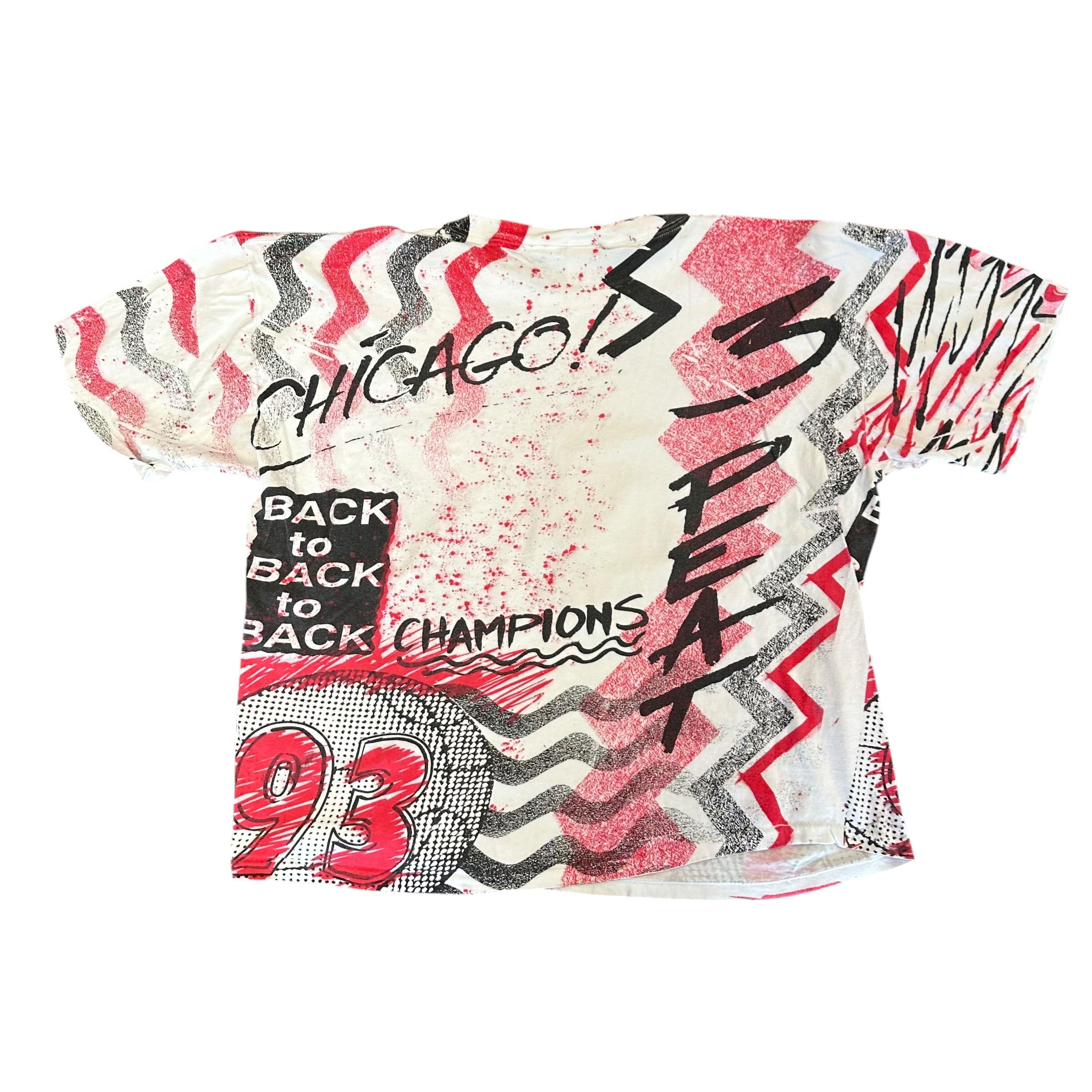 Vintage Bulls All Over Print Shirt