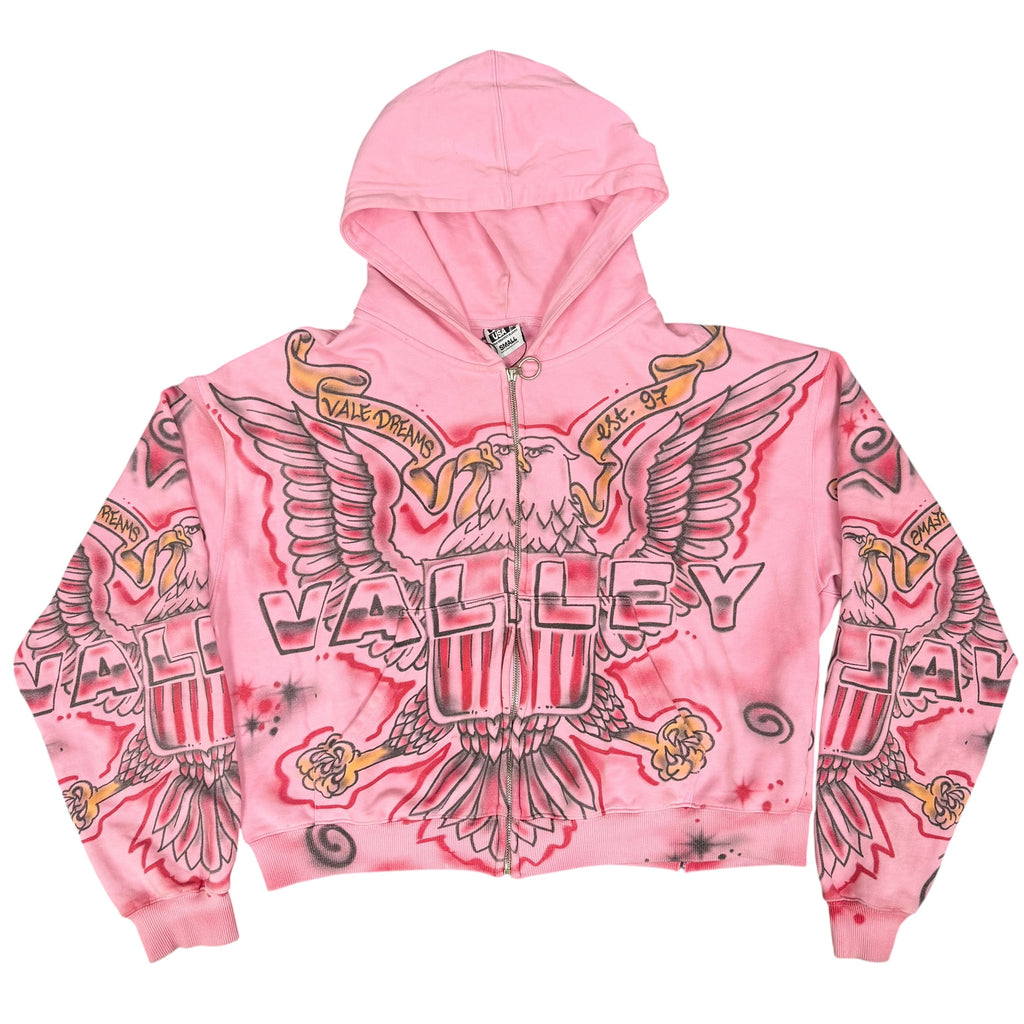 Vale Forever Flag Zip Up 'Pink'