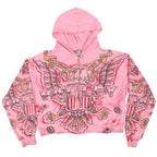 Vale Forever Flag Zip Up 'Pink'