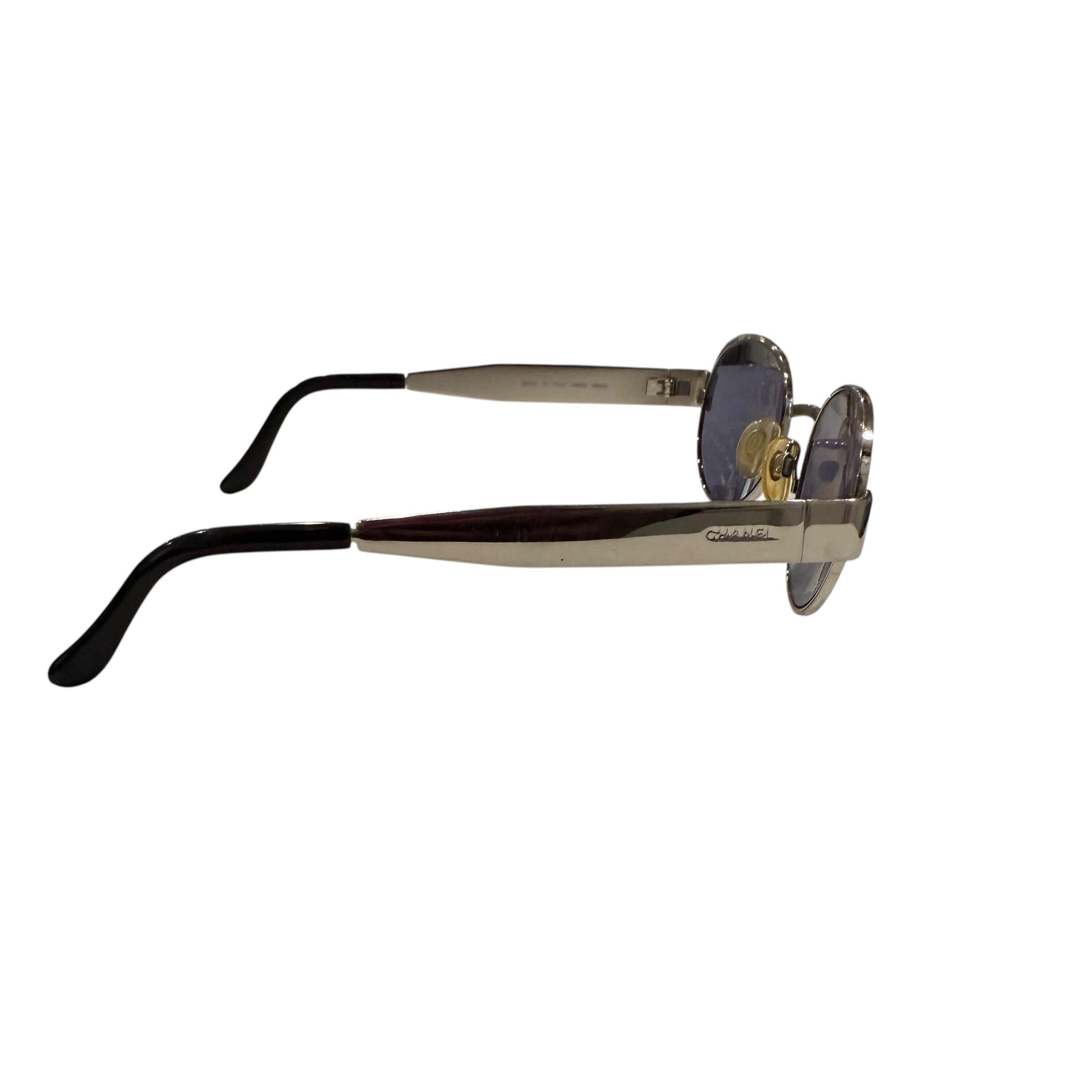 Chanel Vintage Round Sunglasses