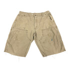 Vintage Carhartt Olive Double Knee Shorts(38) Thinner Material