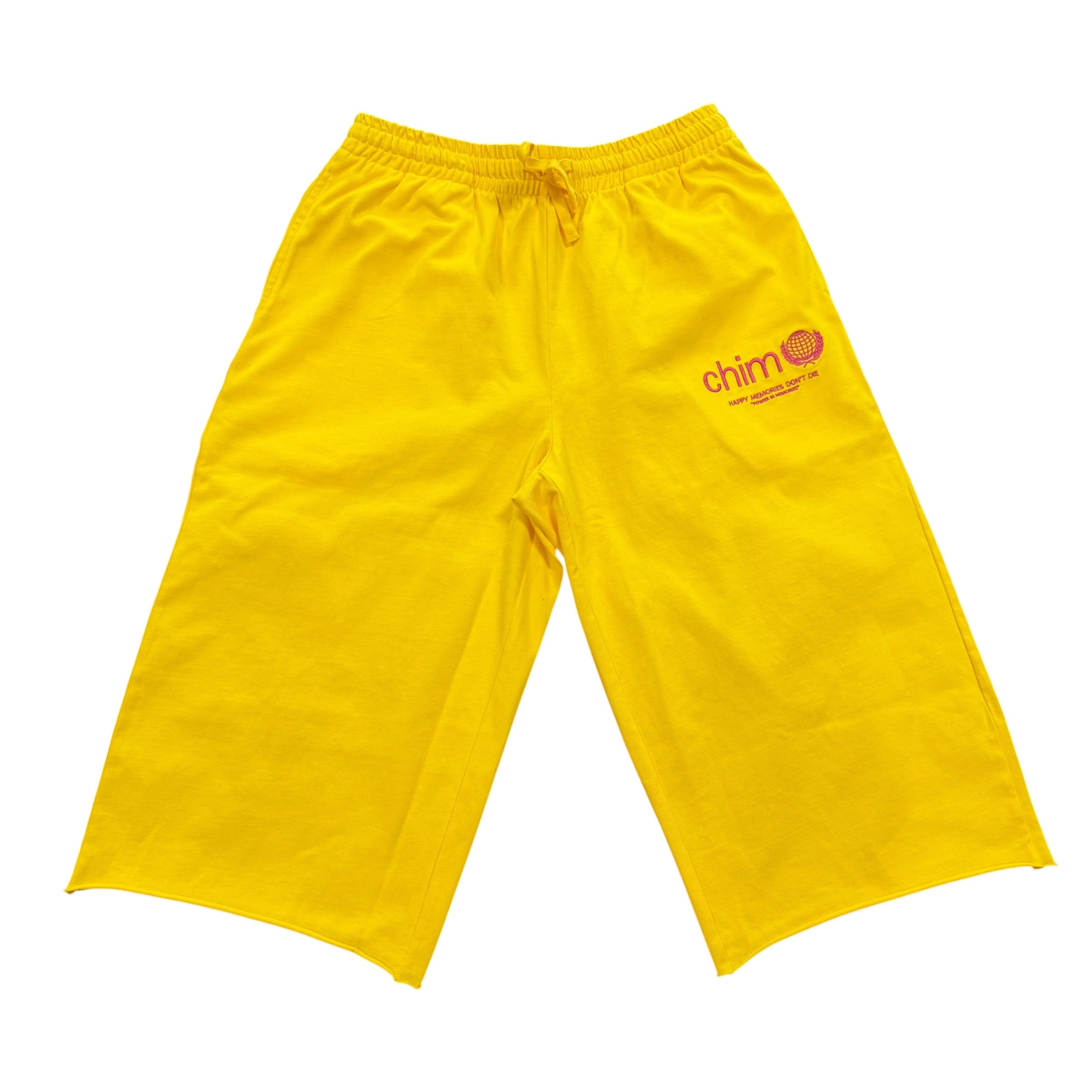 HMDD Chim Yellow Sweatshorts