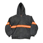 Supreme Reflective Stripe Hooded Work Jacket