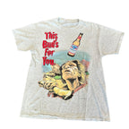 Vintage Light Grey Budweiser Shirt