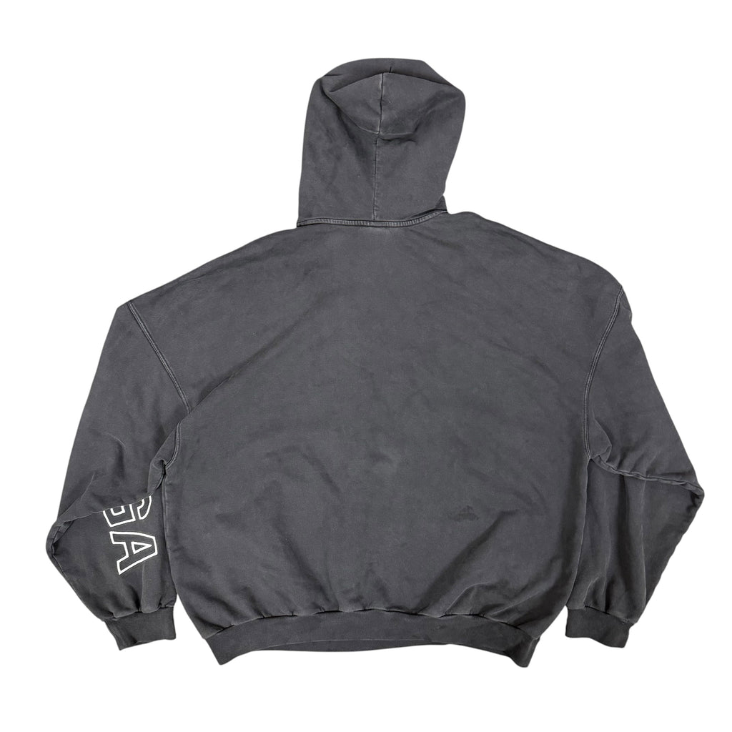 Balenciaga Logo Embroidered Hoodie
