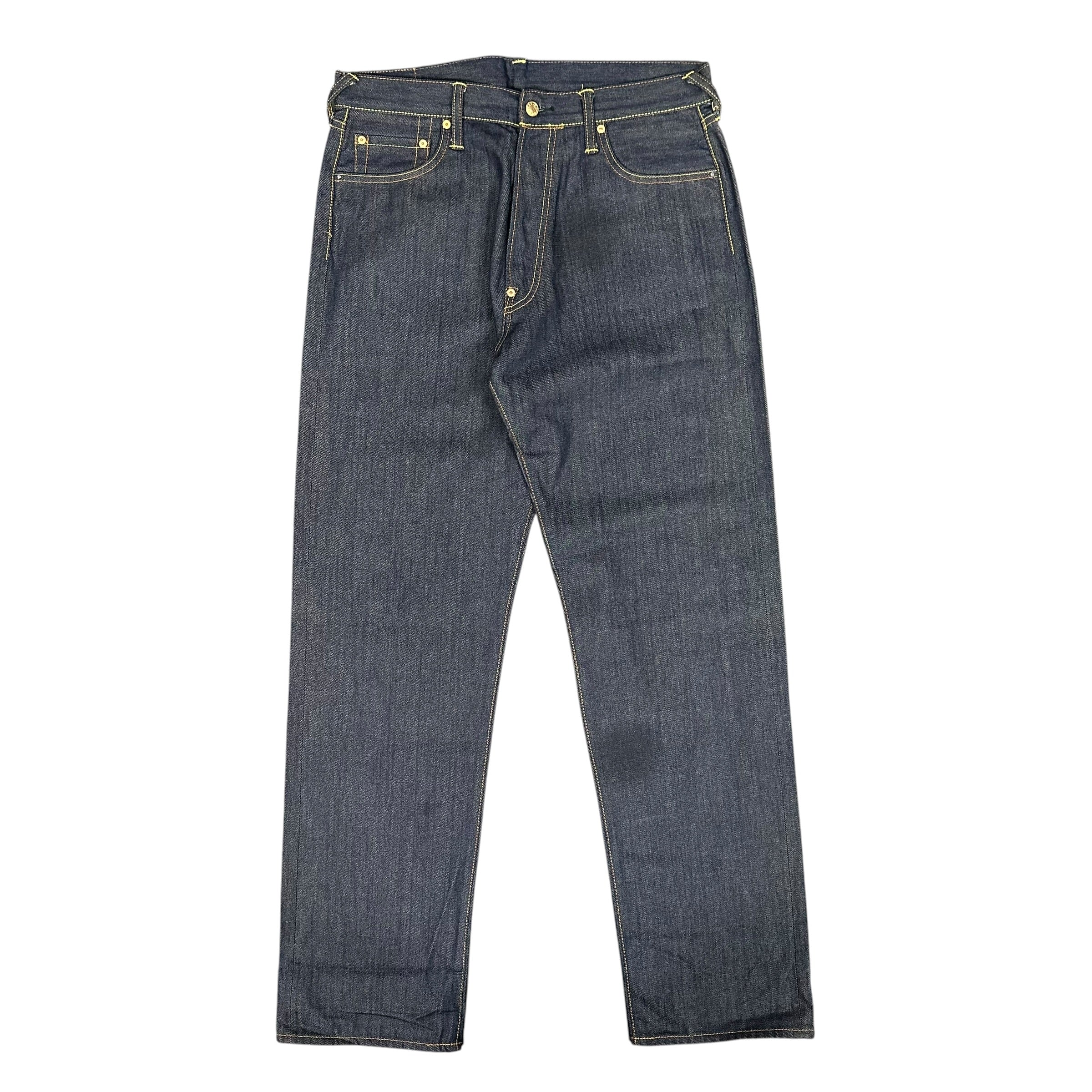 Evisu Raw Blue Samurai Denim