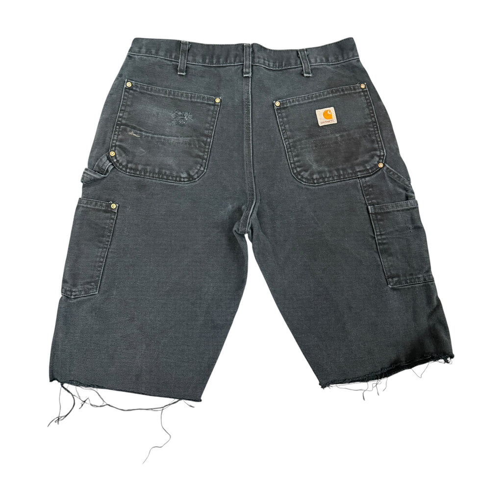 Black Carhartt Double Knee Shorts