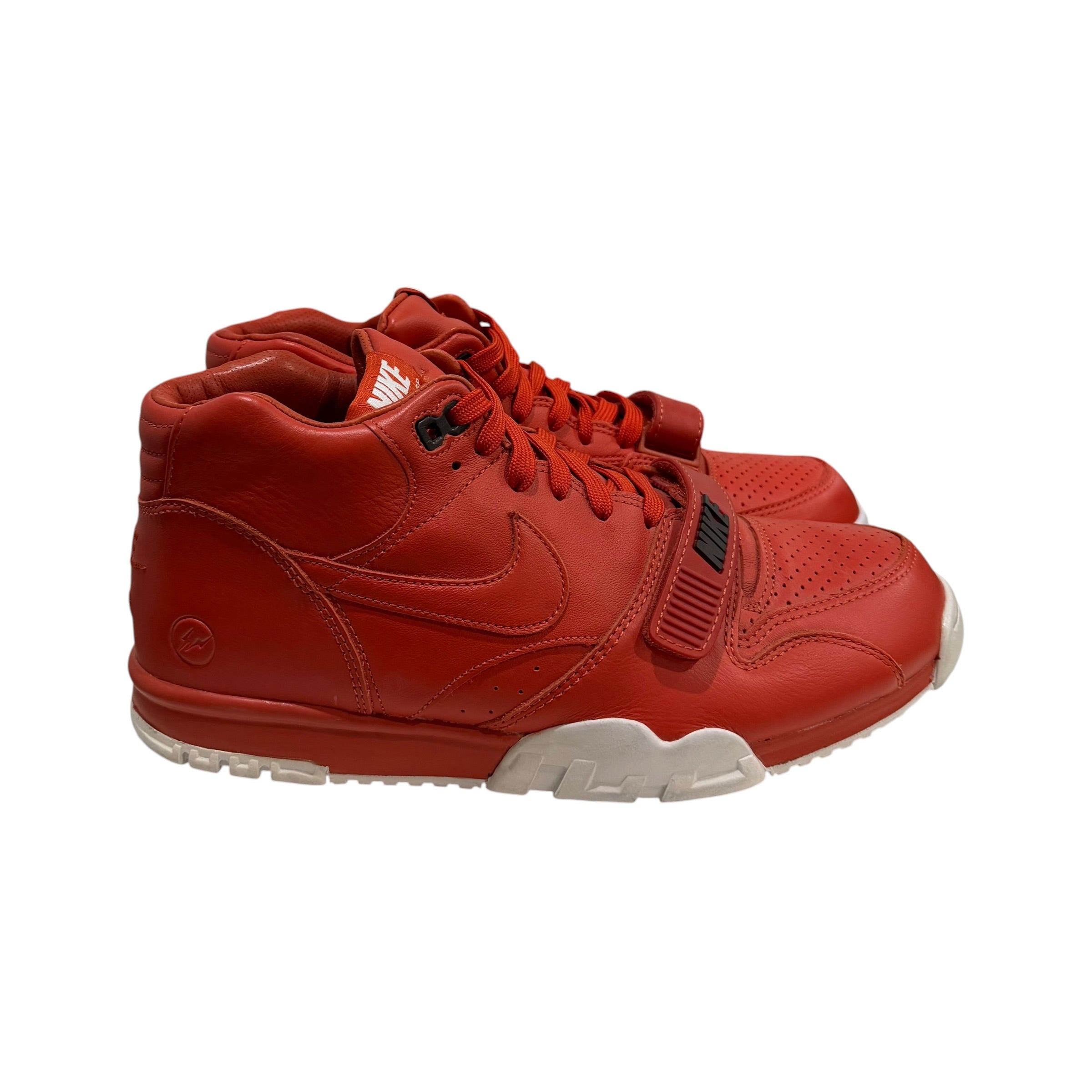 the Fragment Design x Nike Air Trainer 1 SP in "Rust" (No Box)