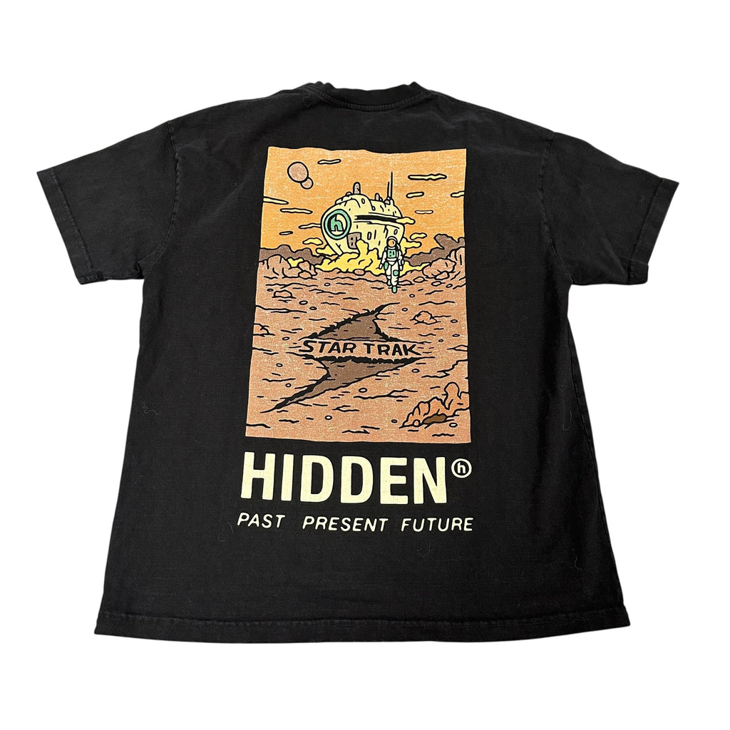 Hidden x Star Track Black Tee