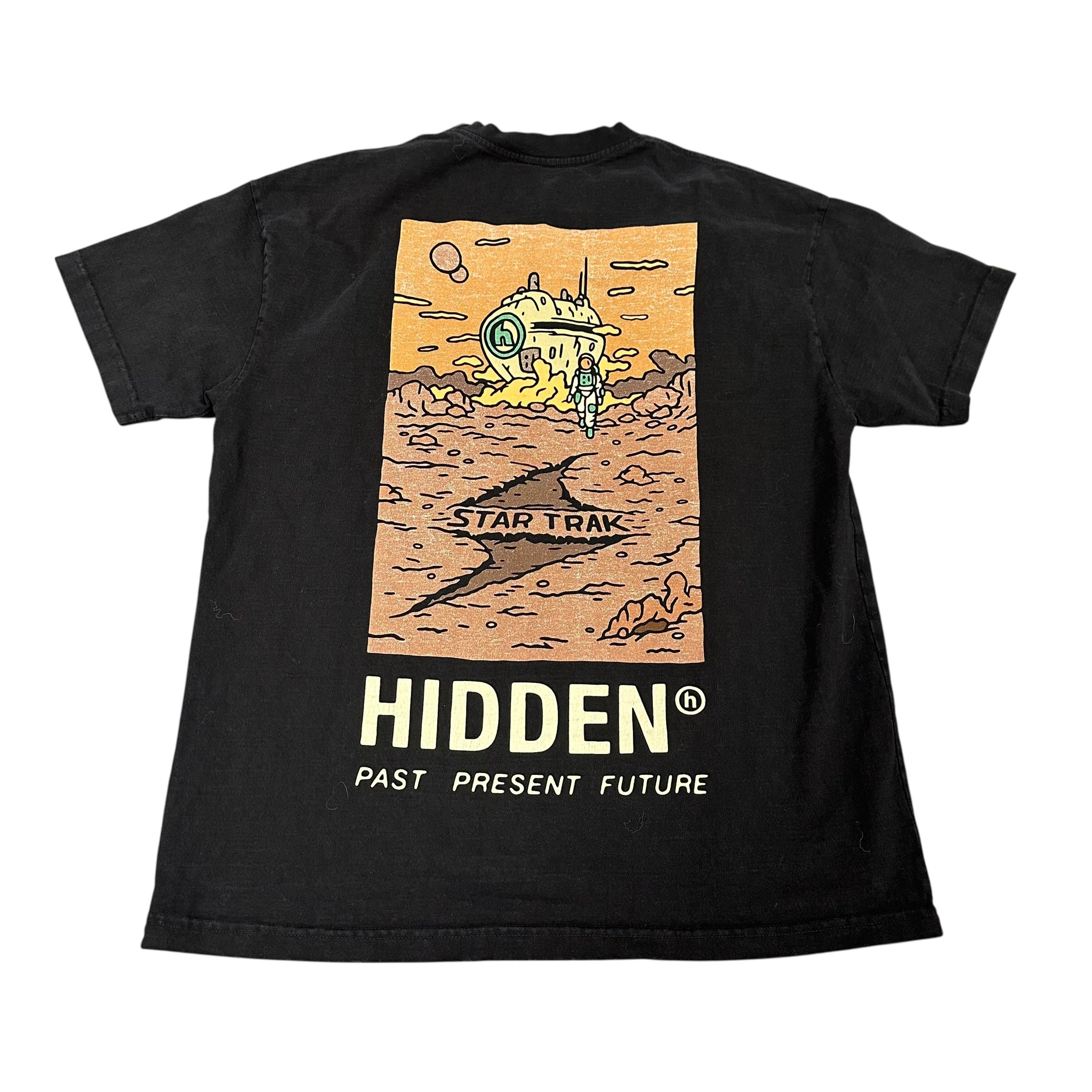 Hidden x Star Track Black Tee