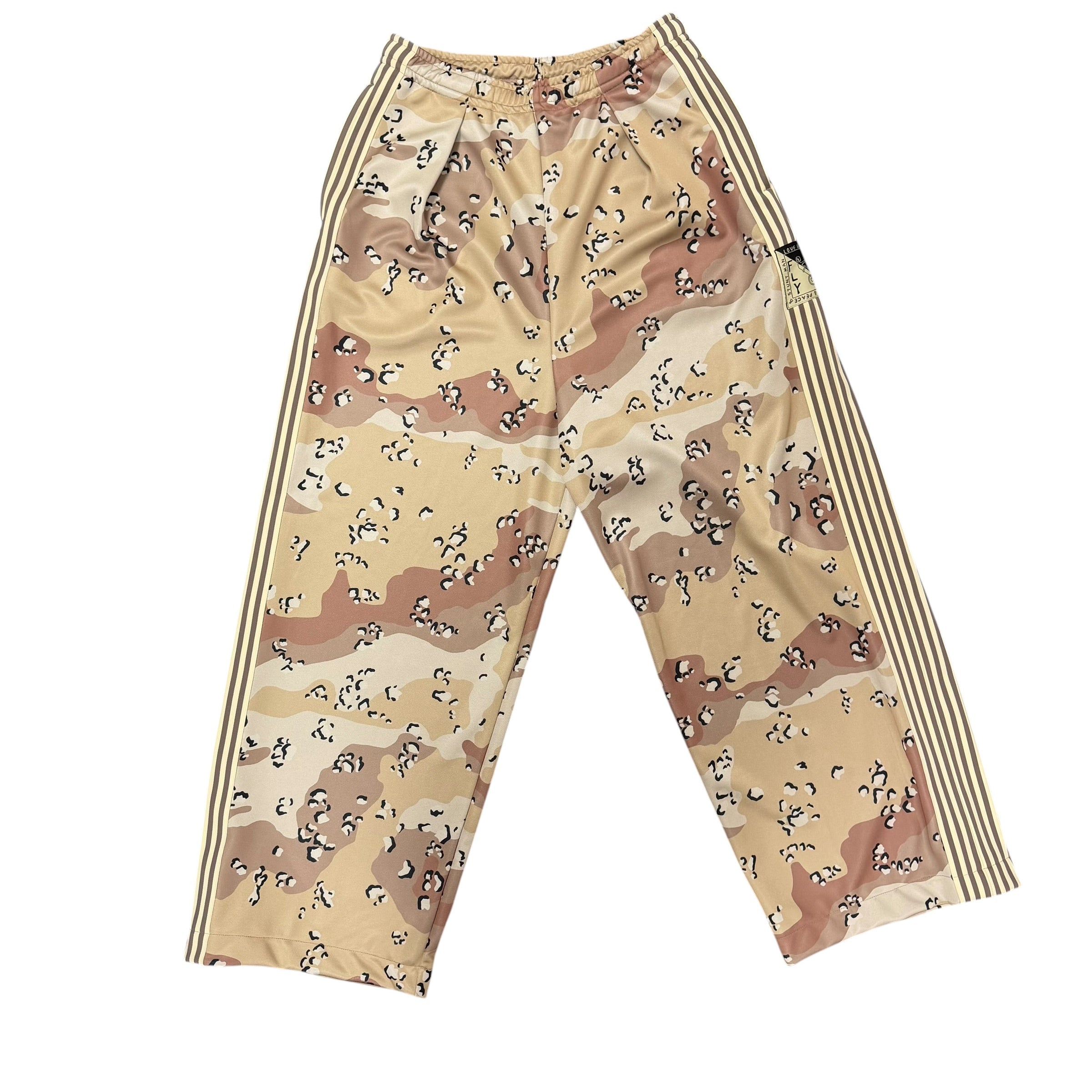 Kapital Smooth Jersey “Chocolate Chip” Camo Track Pants