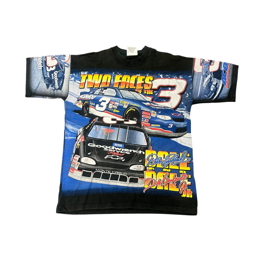 90’s Dale Earnhardt Nascar All Over Print Tee