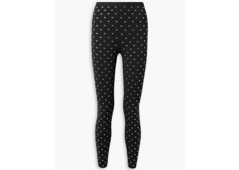 Alexander Wang Studded Logo Leggings