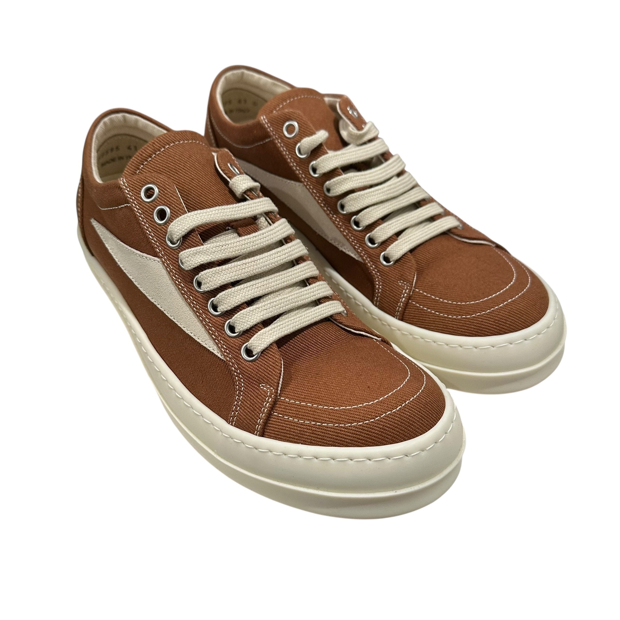 NEW Rick Owens Vintage Sneaker “Burnt Orange”