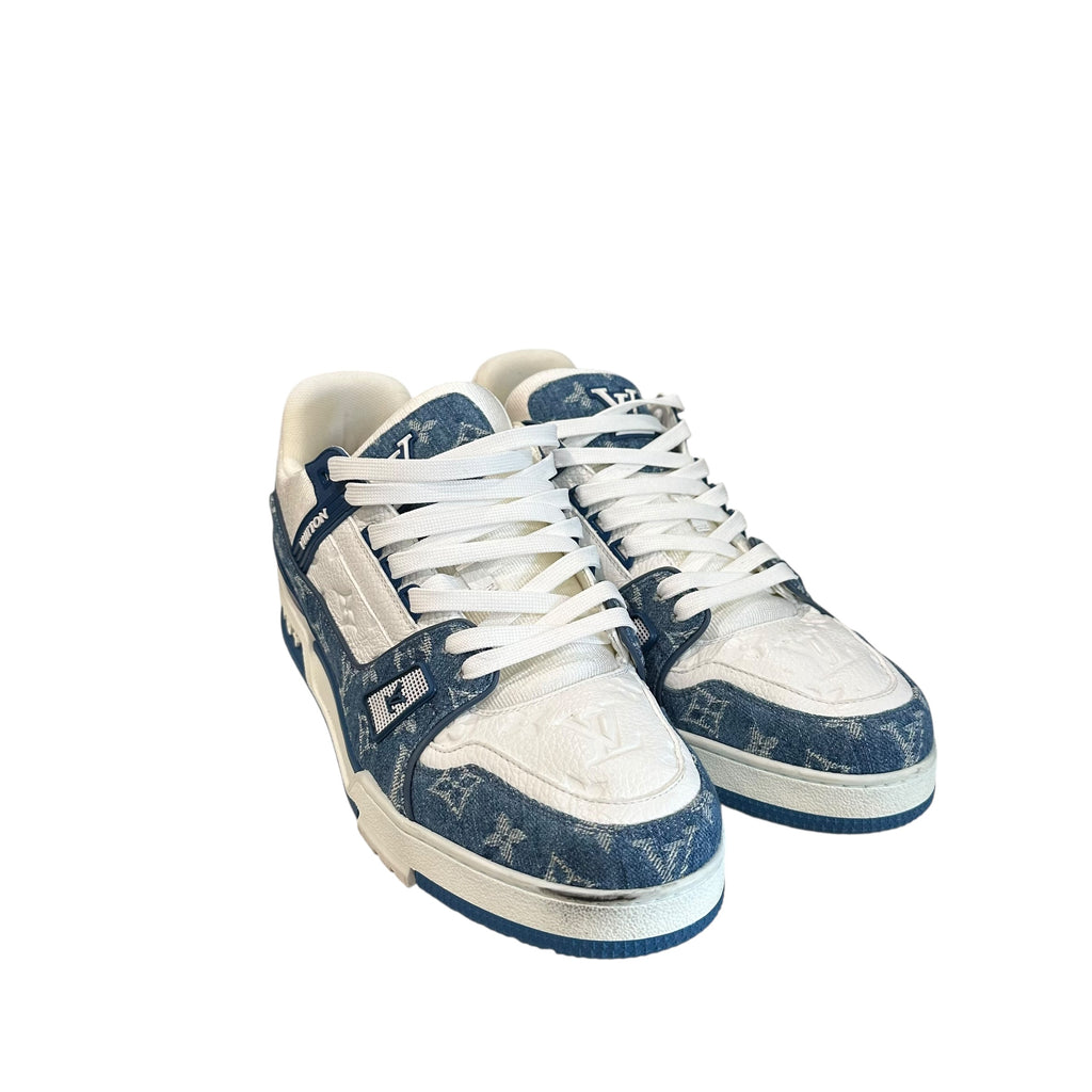 Louis Vuitton LV Trainer Blue Monogram