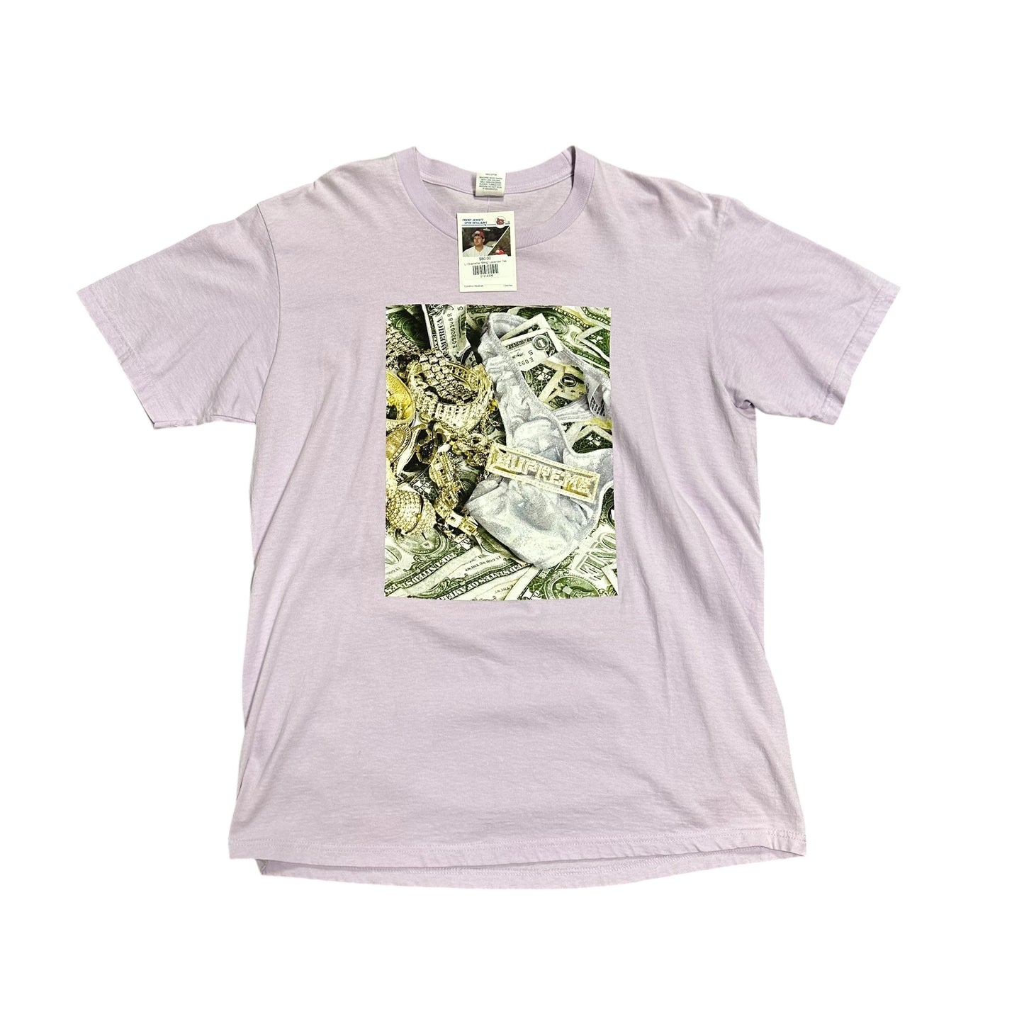 Supreme “Bling” Lavender Tee